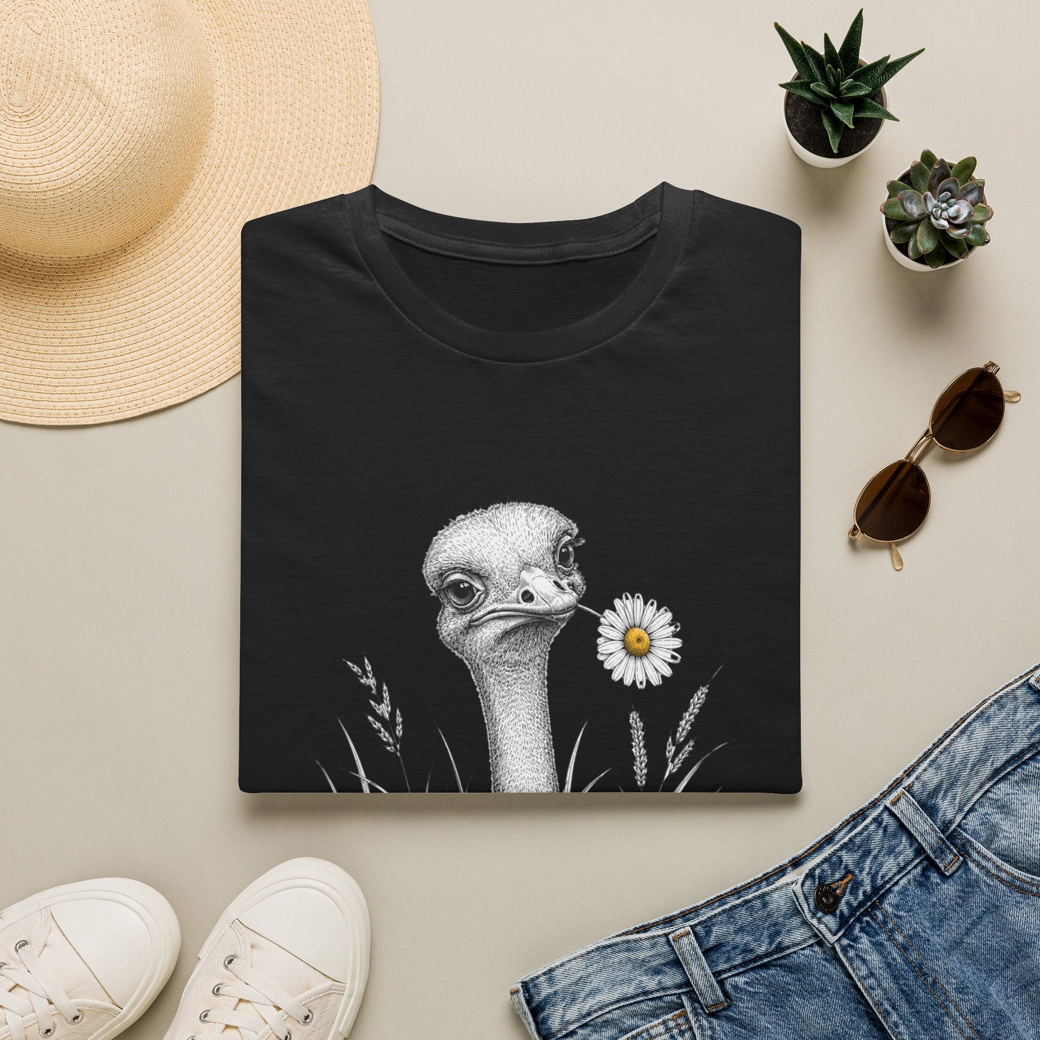 Ostrich Sunflower