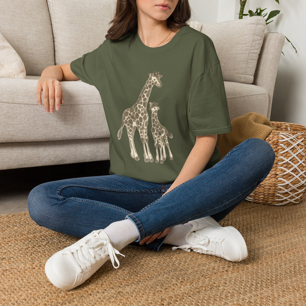 Giraffe Watercolor T-Shirt