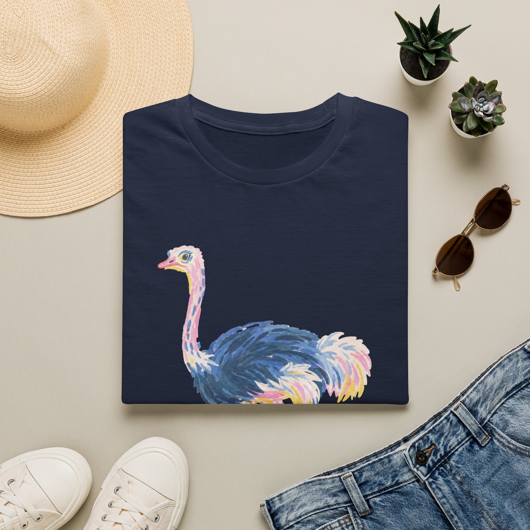 Ostrich Pastel