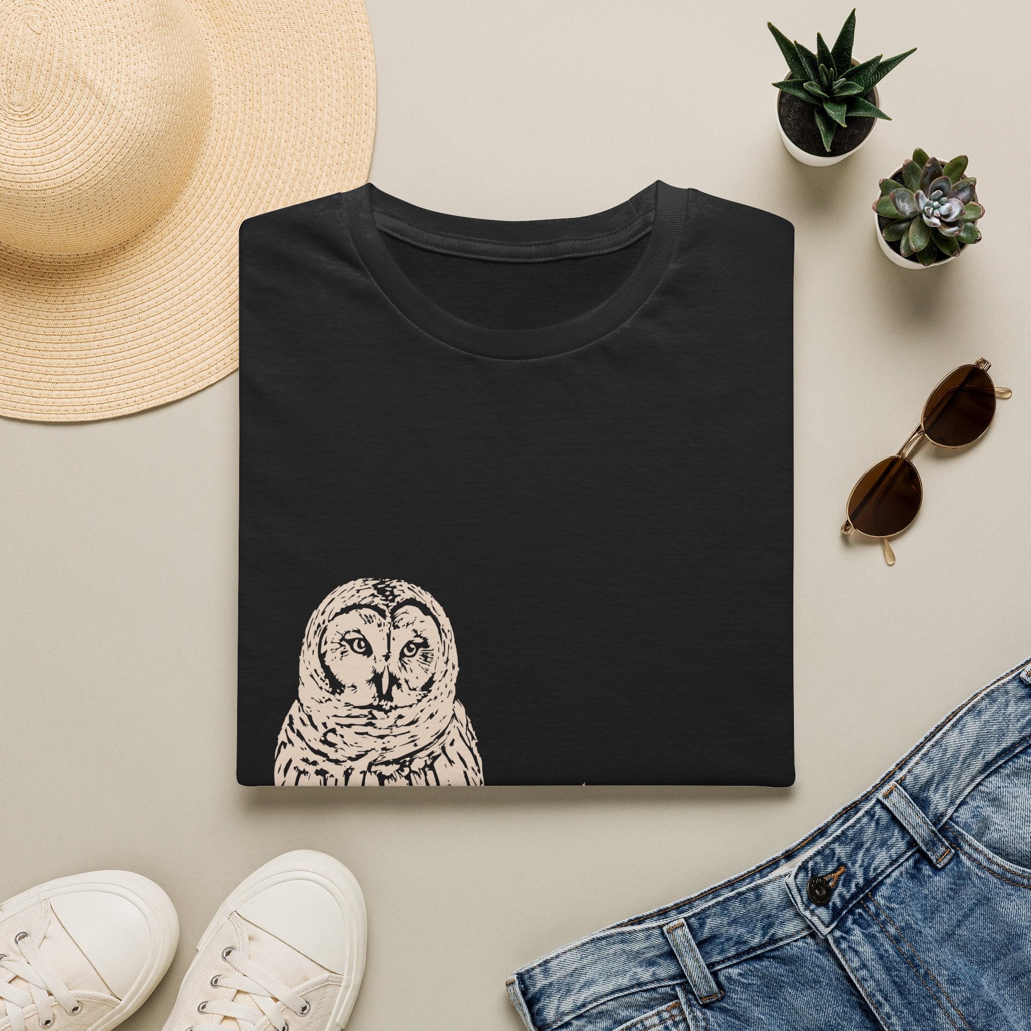 Perched Owl