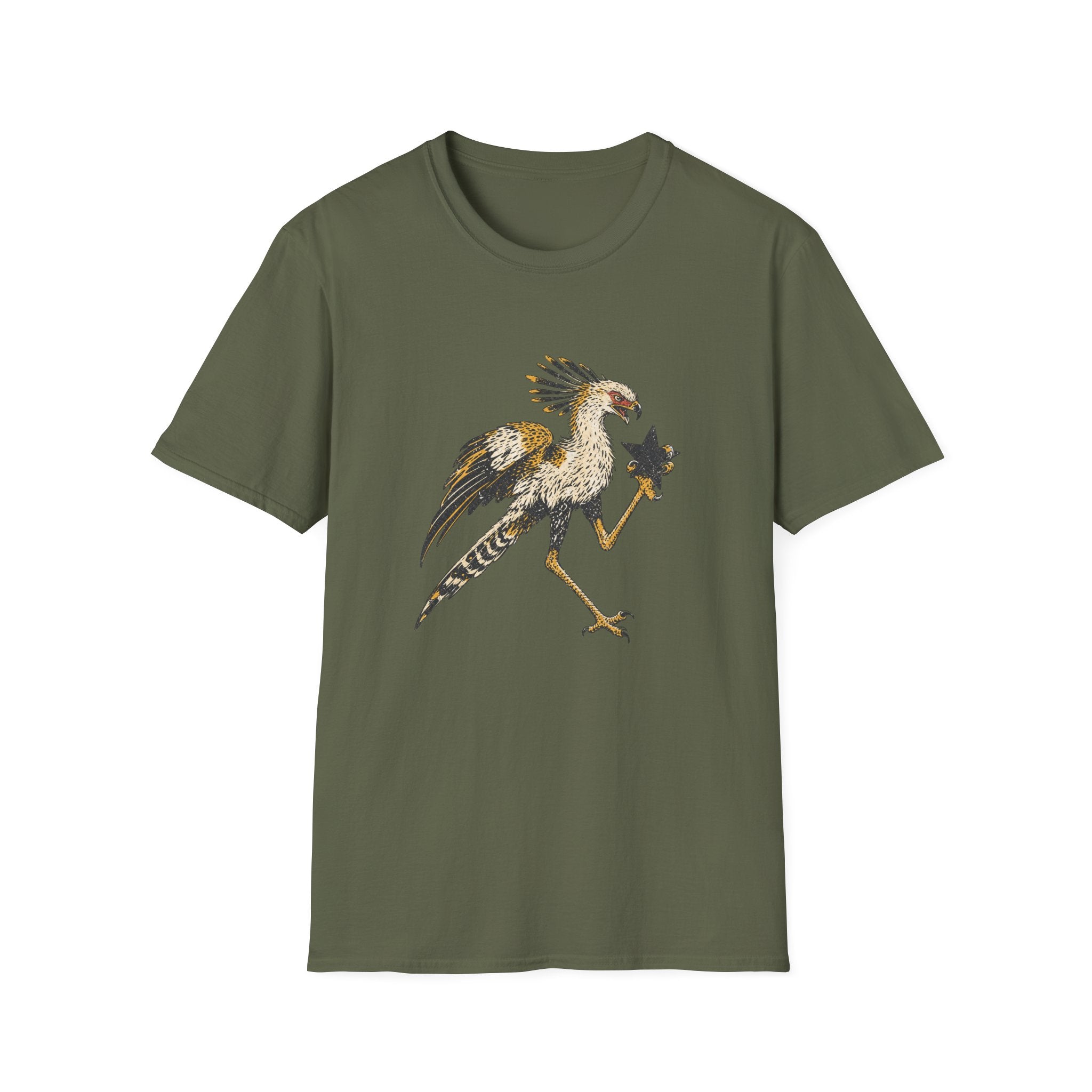 Secretary Bird Star T-Shirt