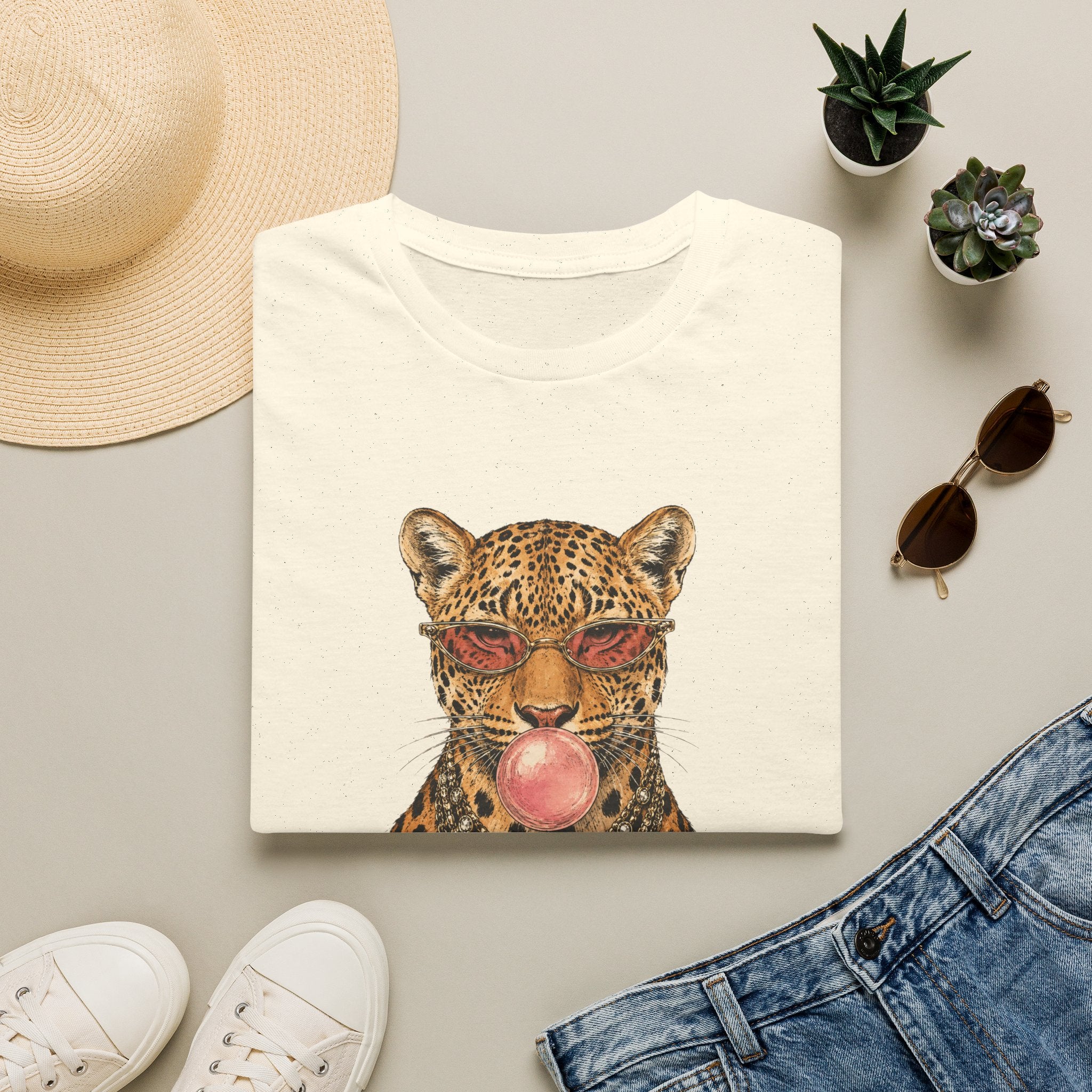 Funky Leopard T-Shirt