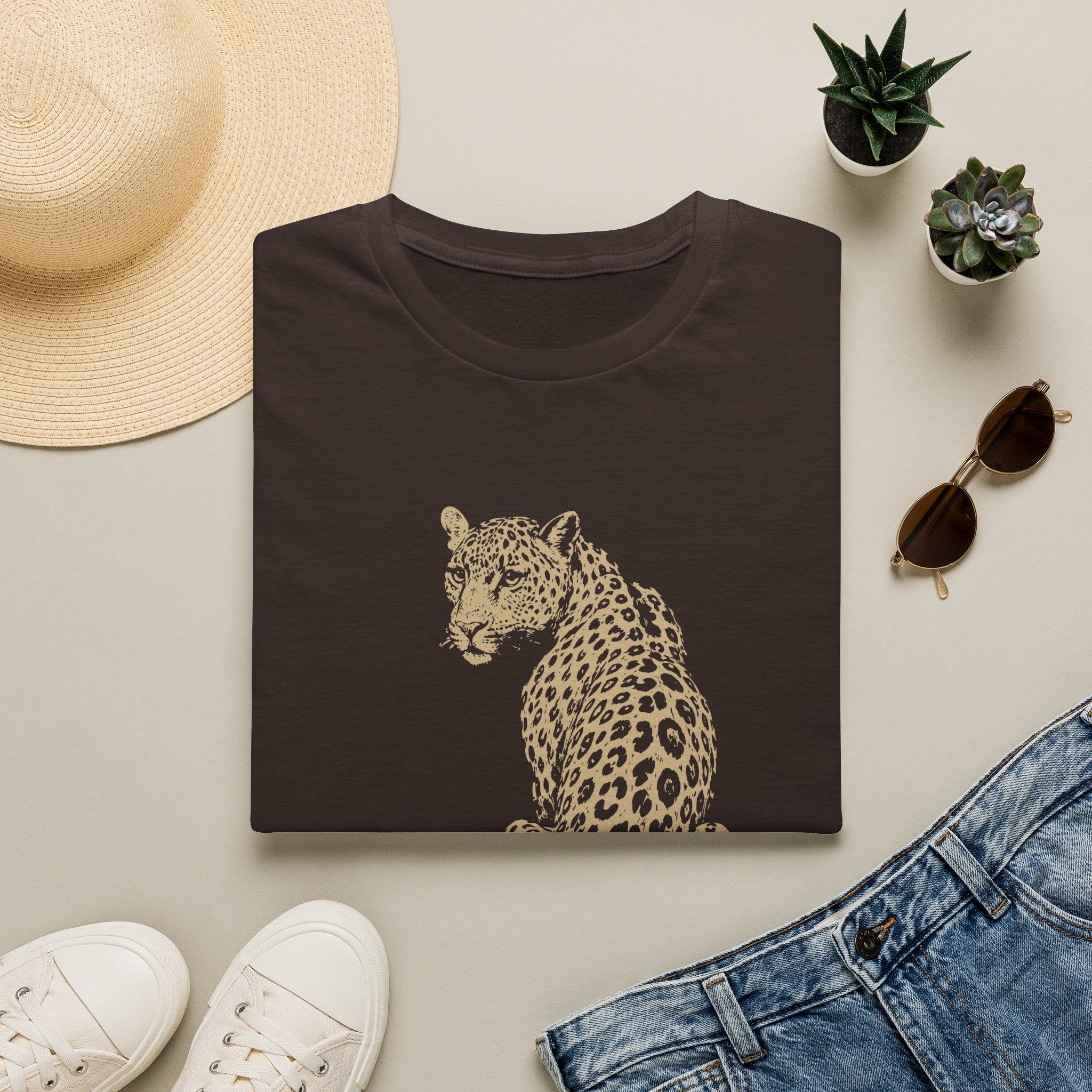 Leopard Pose T-Shirt