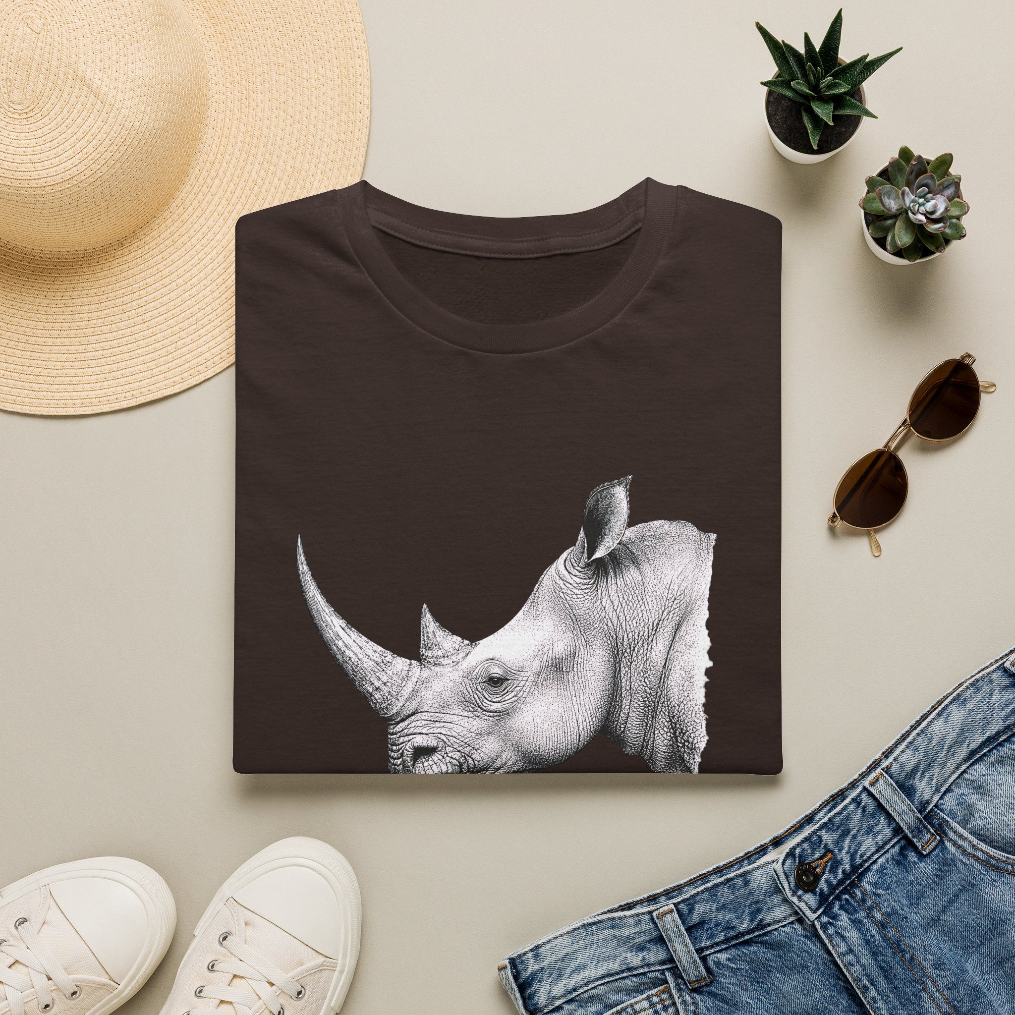 Rhino Linework T-Shirt