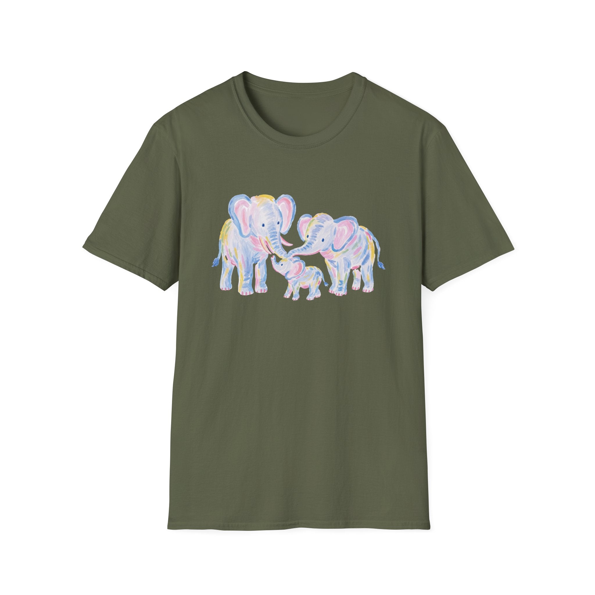 Elephant Pastel T-Shirt