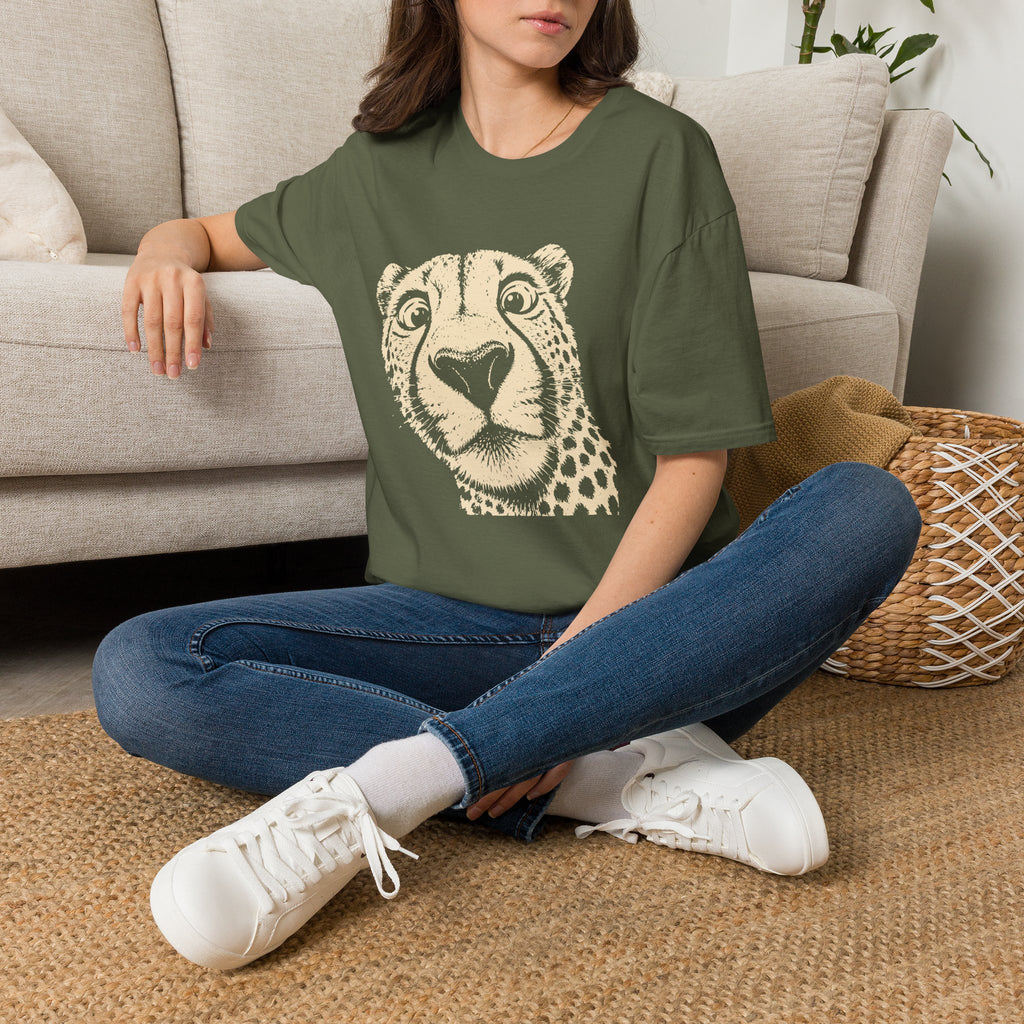 Cheetah Selfie T-Shirt