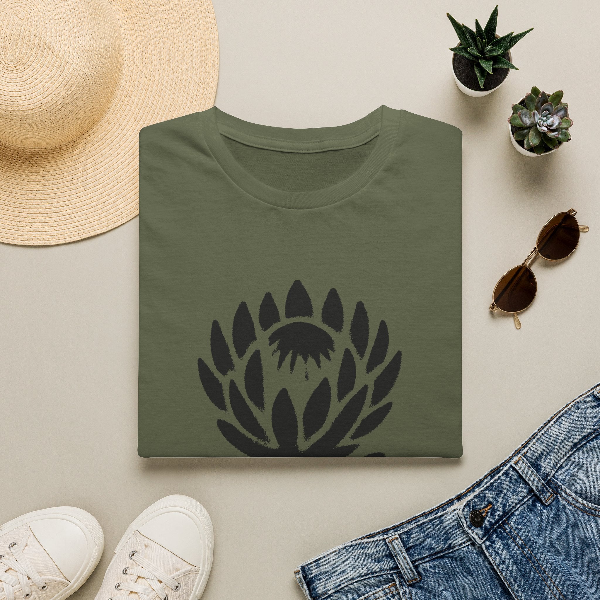 Protea Stencil