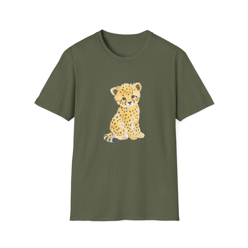 Tiger Cub Watercolor T-Shirt