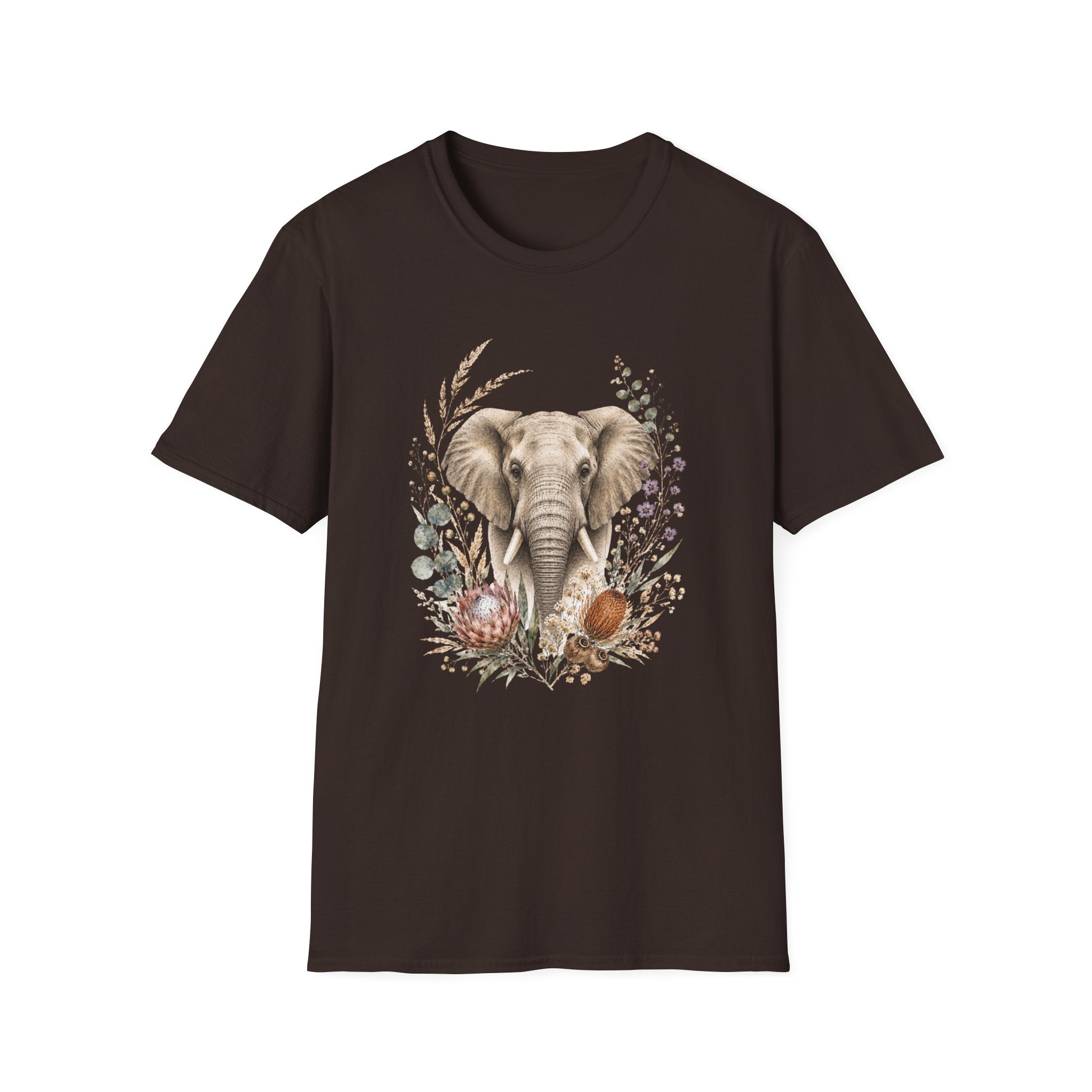 Elephant Floral T-Shirt