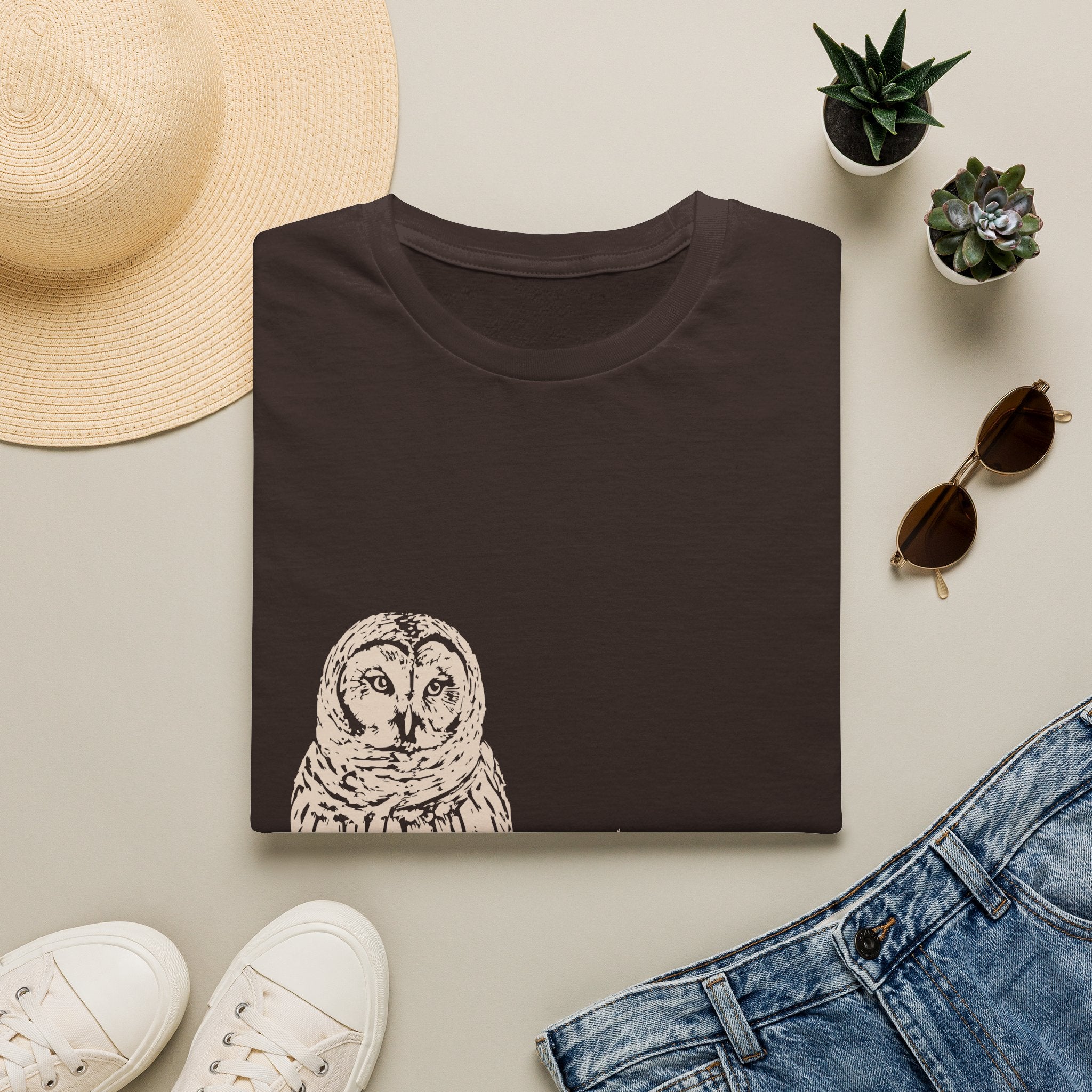 Perched Owl