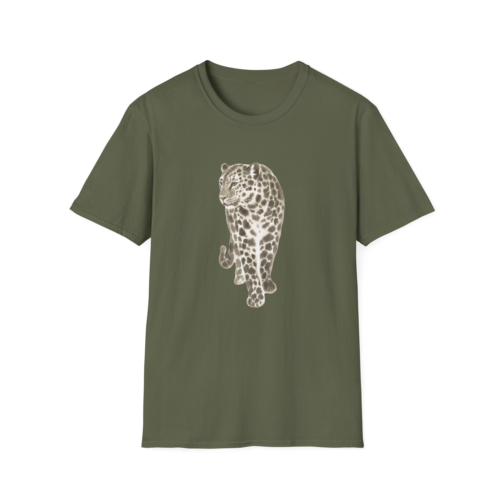 Leopard Watercolor T-Shirt