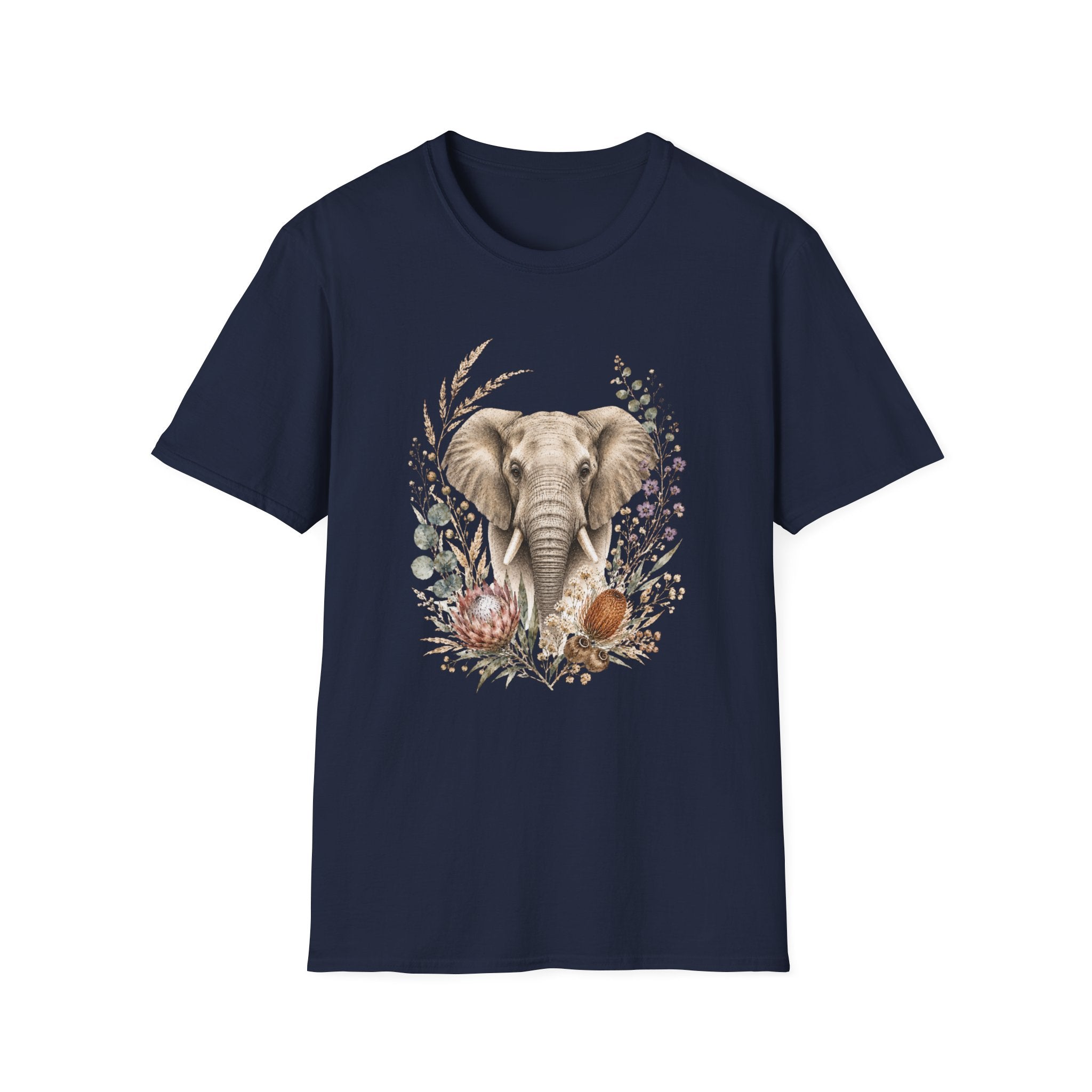 Elephant Floral T-Shirt