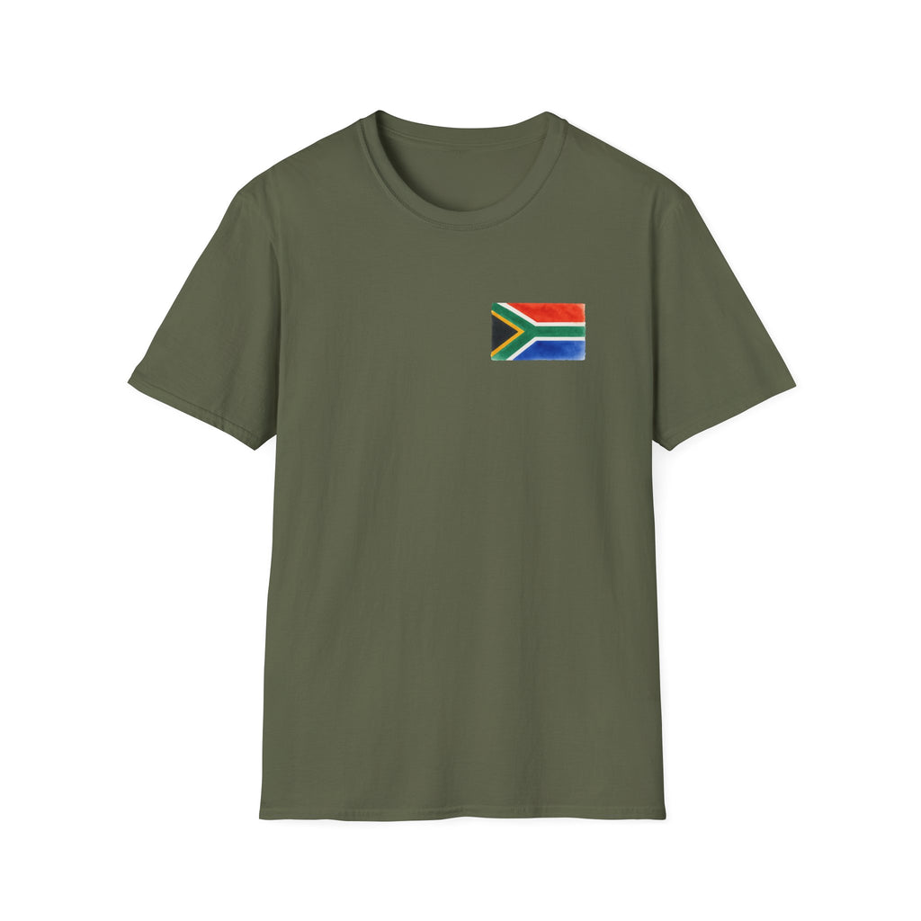ZA Flag Watercolor T-Shirt
