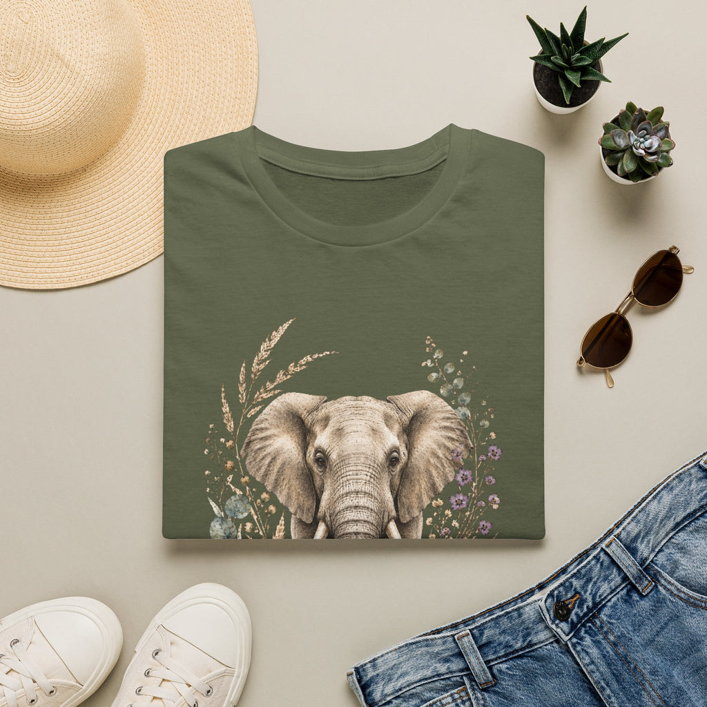 Elephant Floral T-Shirt