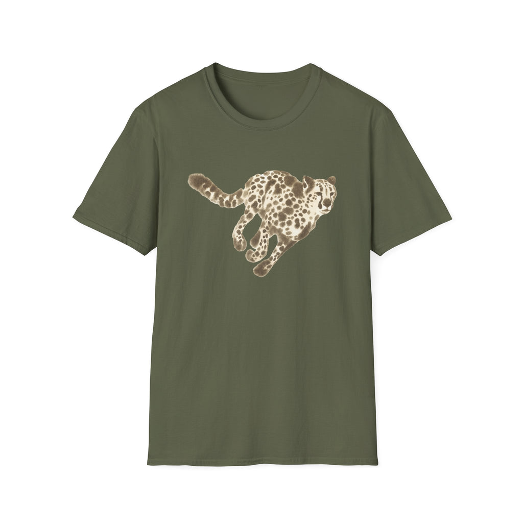 Cheetah Watercolor T-Shirt