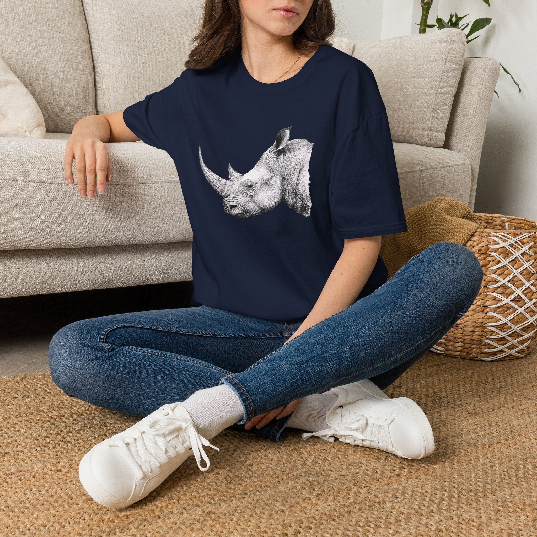 Rhino Linework T-Shirt