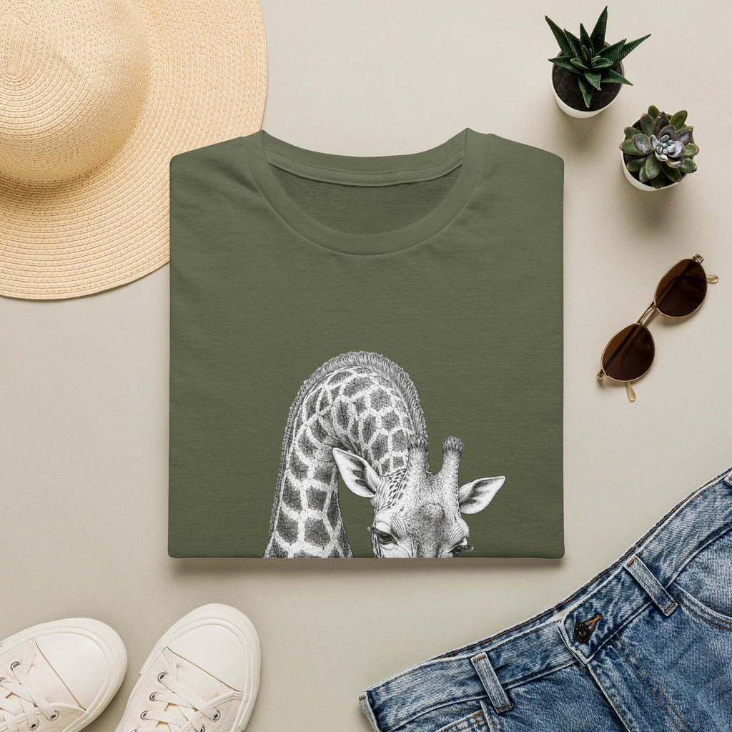 Giraffe Tea Time T-Shirt