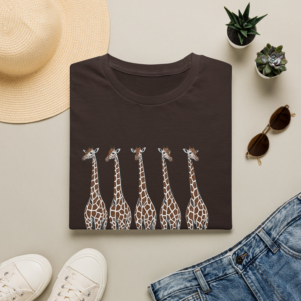 Giraffe Art T-Shirt