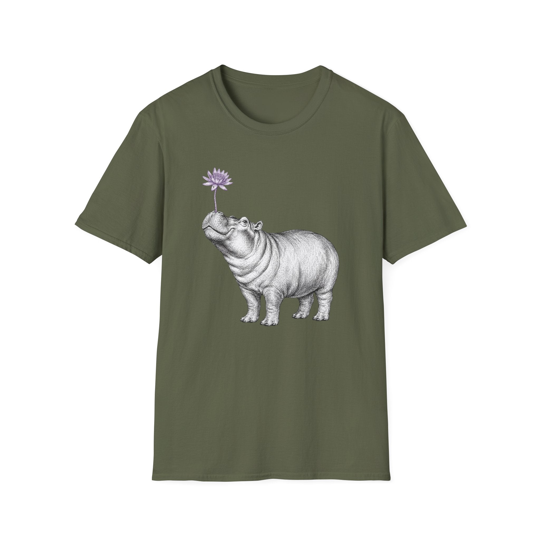 Hippo Dandelion T-Shirt