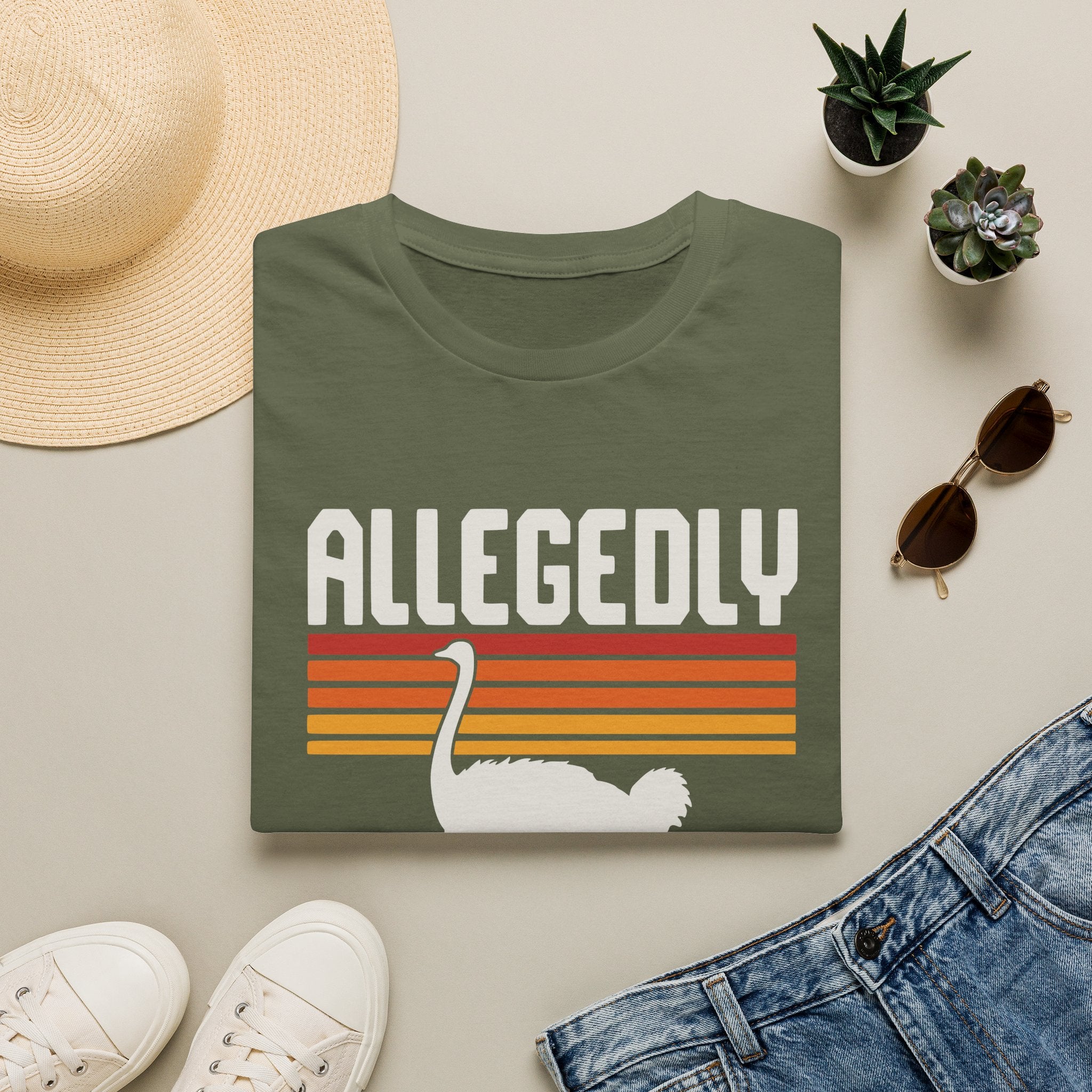 Alleged Ostrich T-Shirt