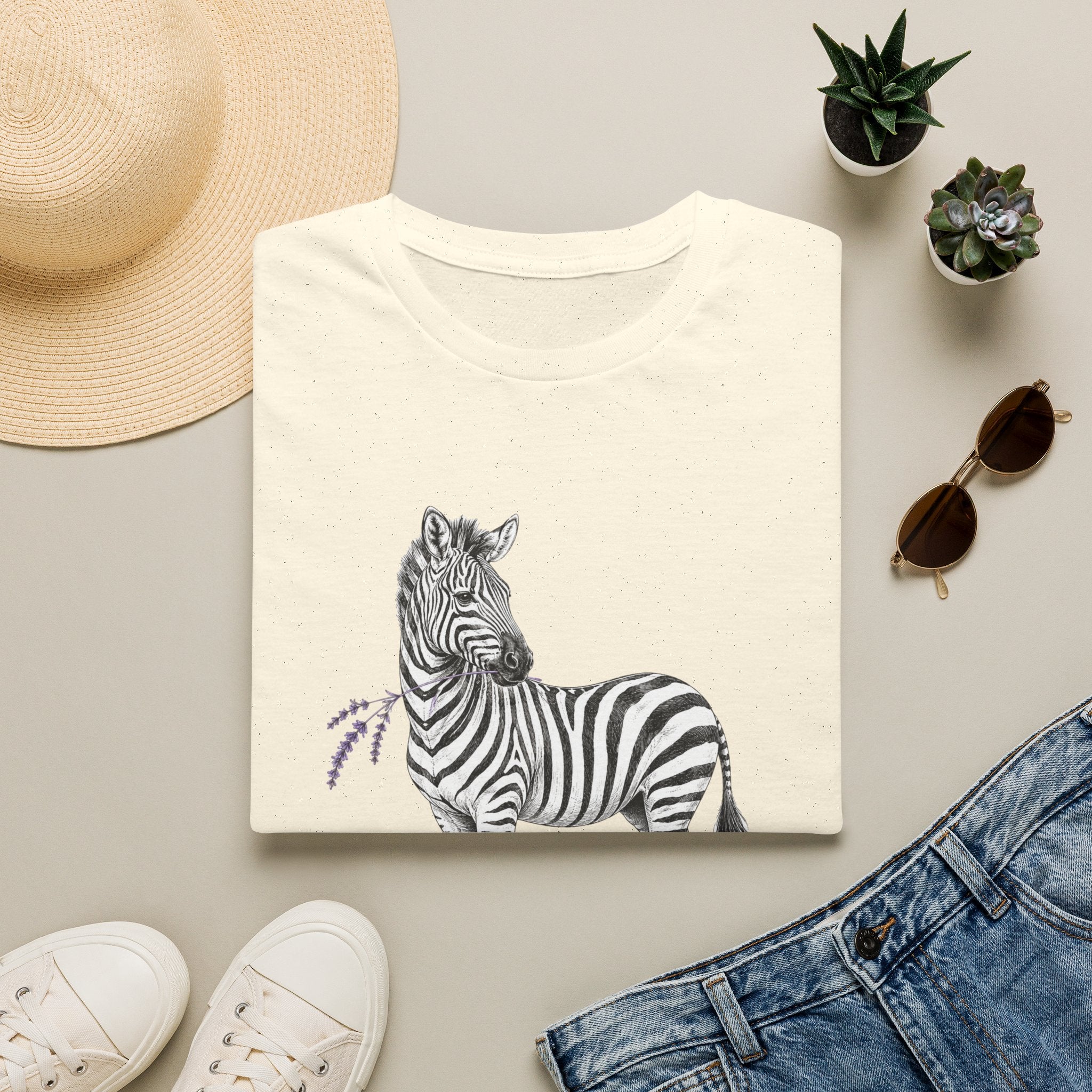 Lavander Zebra T-Shirt