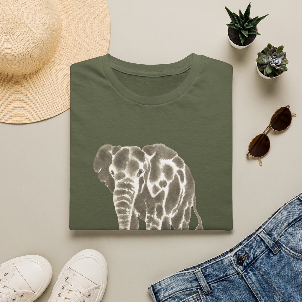 Elephant Watercolor T-Shirt
