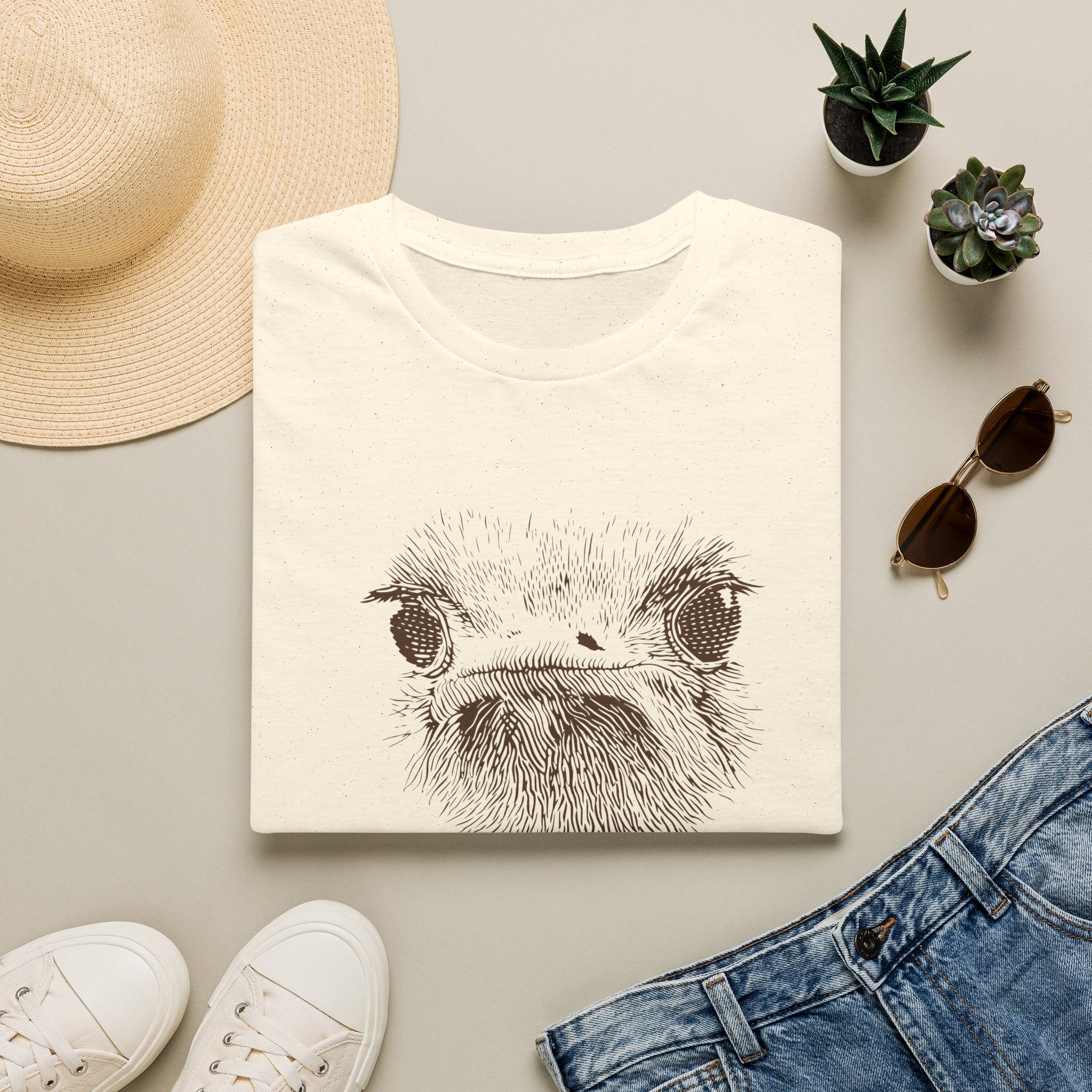 Ostrich Stare