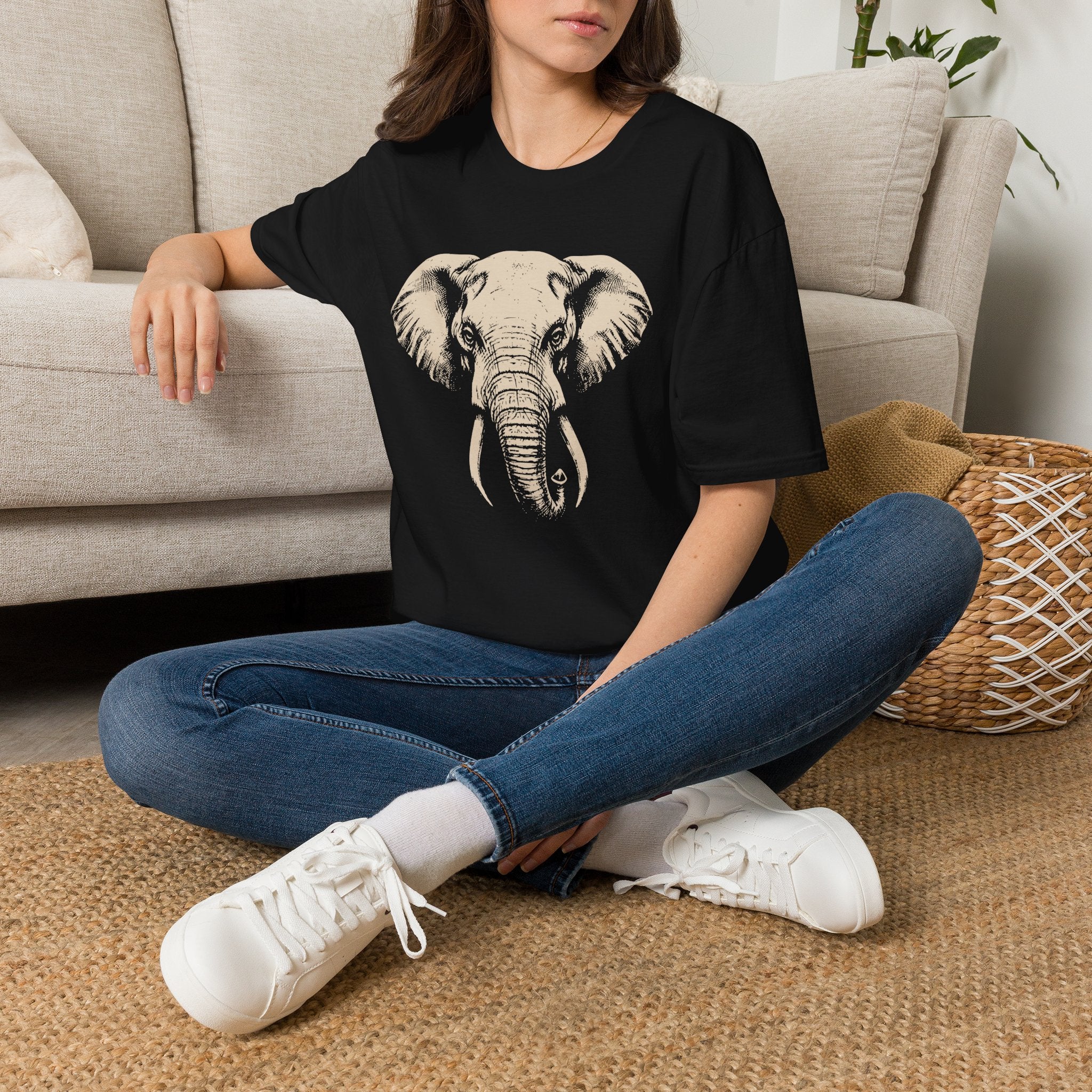 Elephant Head T-Shirt