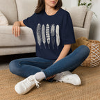 Feather Art T-Shirt