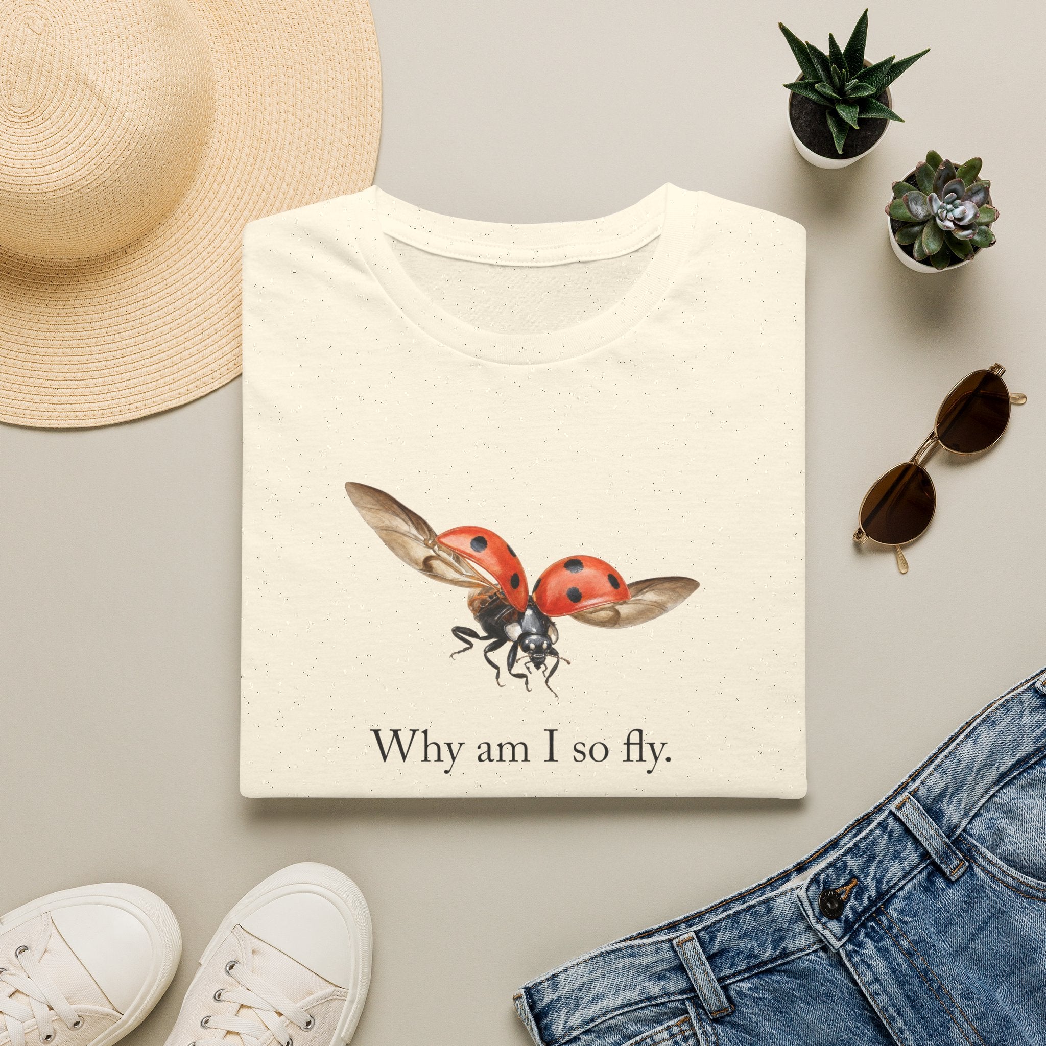 Fly Ladybug T-Shirt