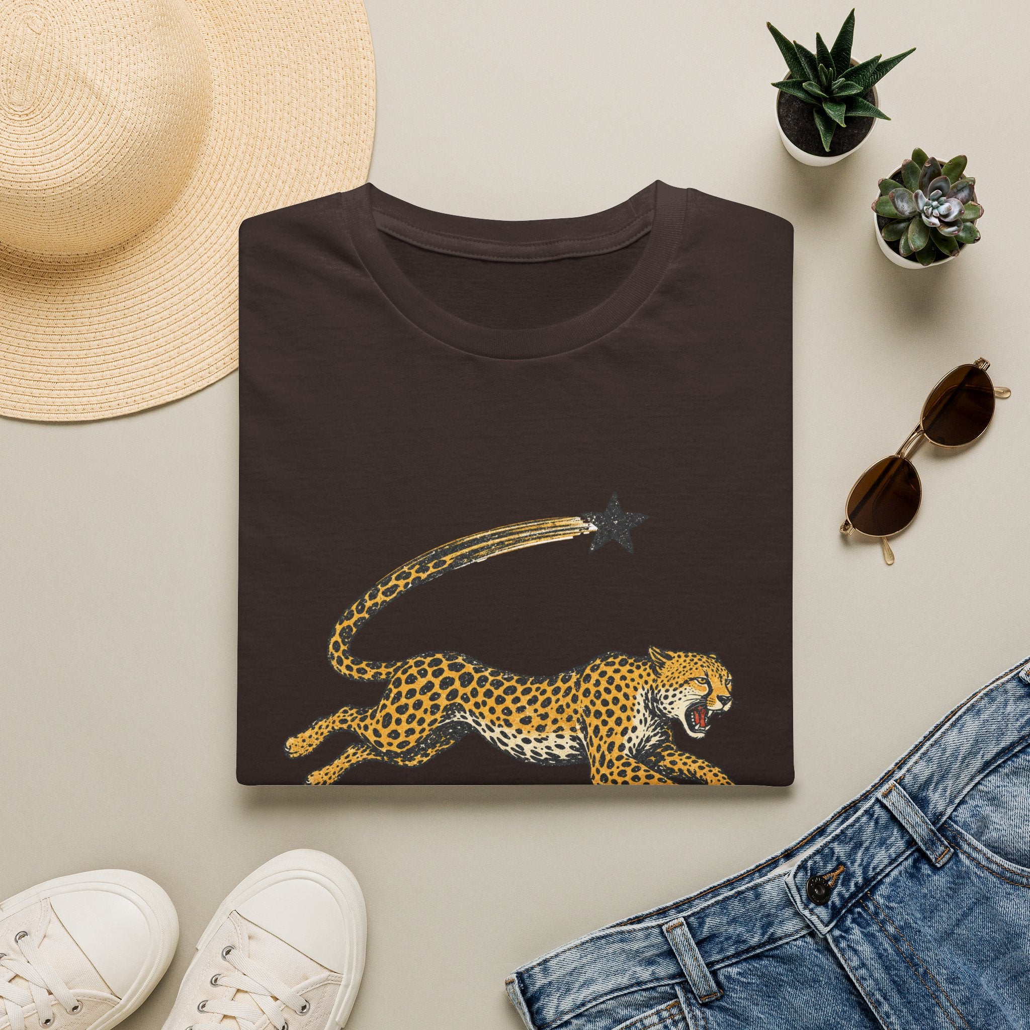 Leopard Star T-Shirt