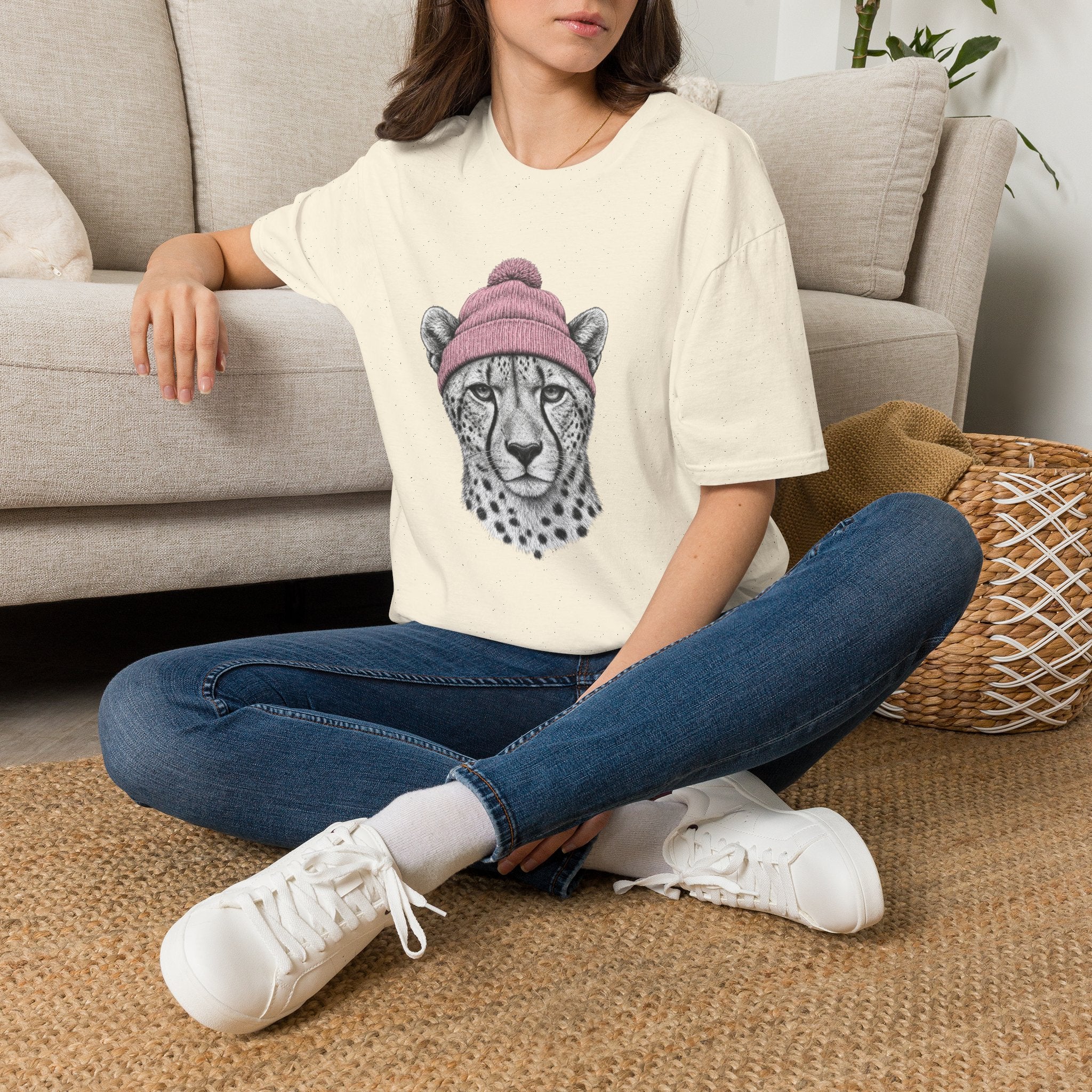 Cold Cheetah Ears T-Shirt