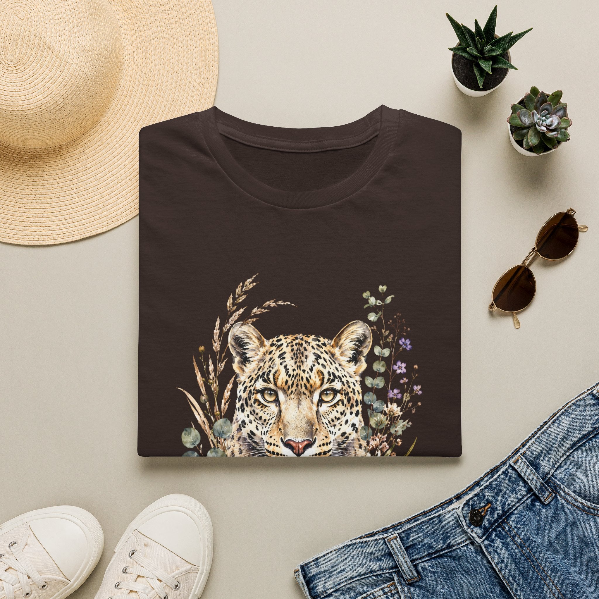 Leopard Floral T-Shirt