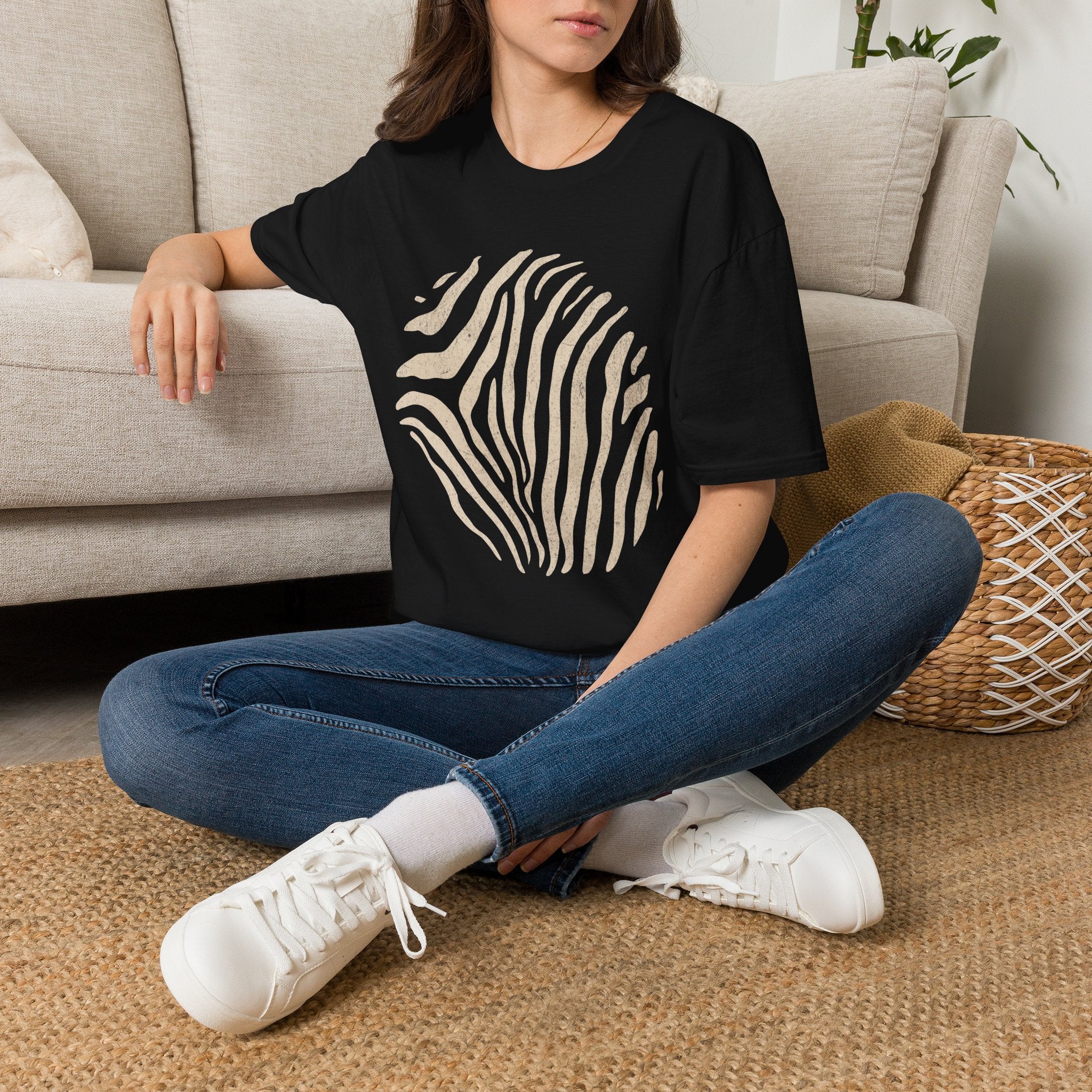 Zebra Print T-Shirt