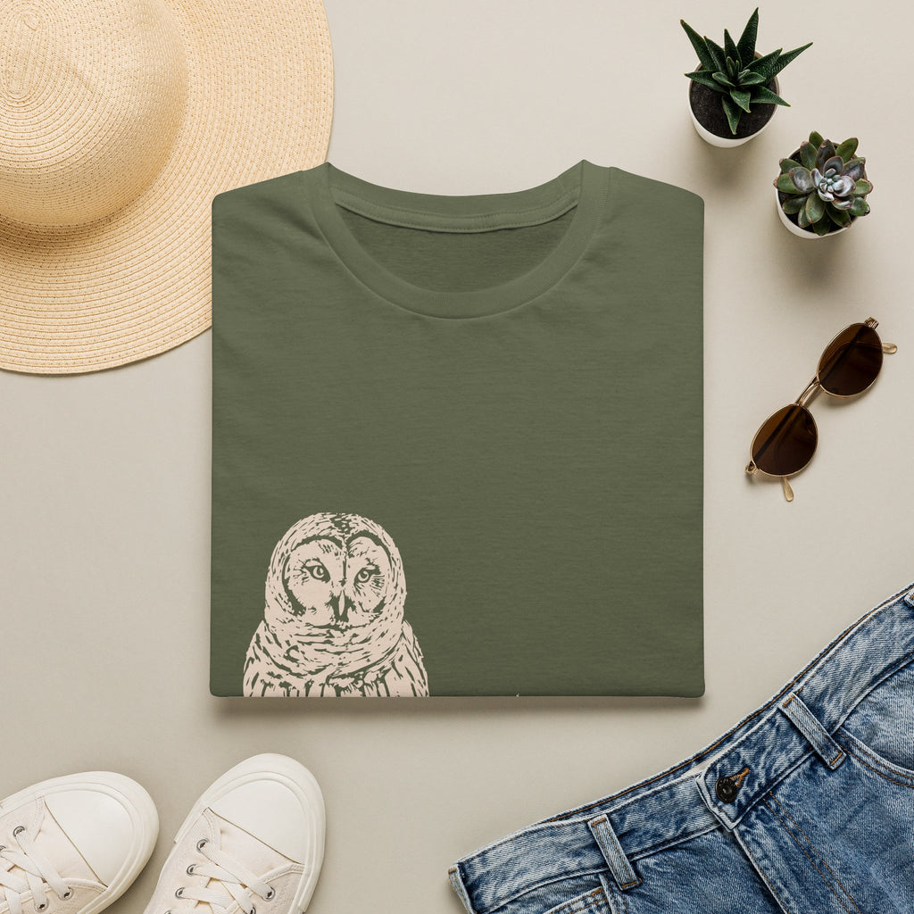 Perched Owl
