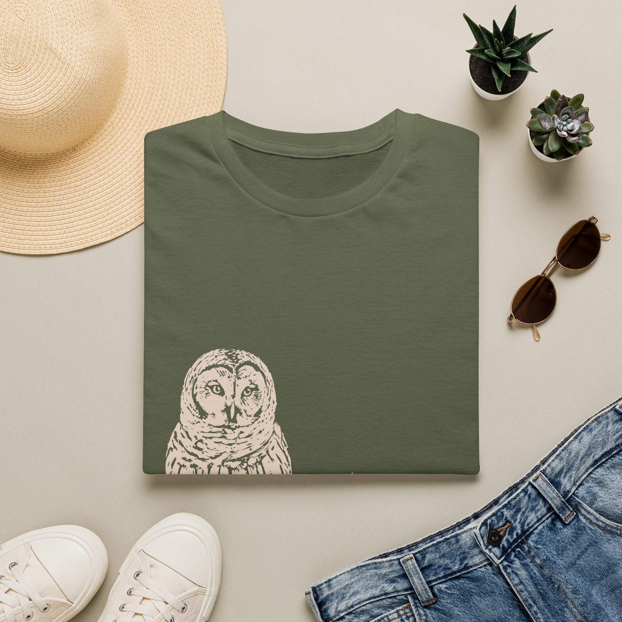 Perched Owl