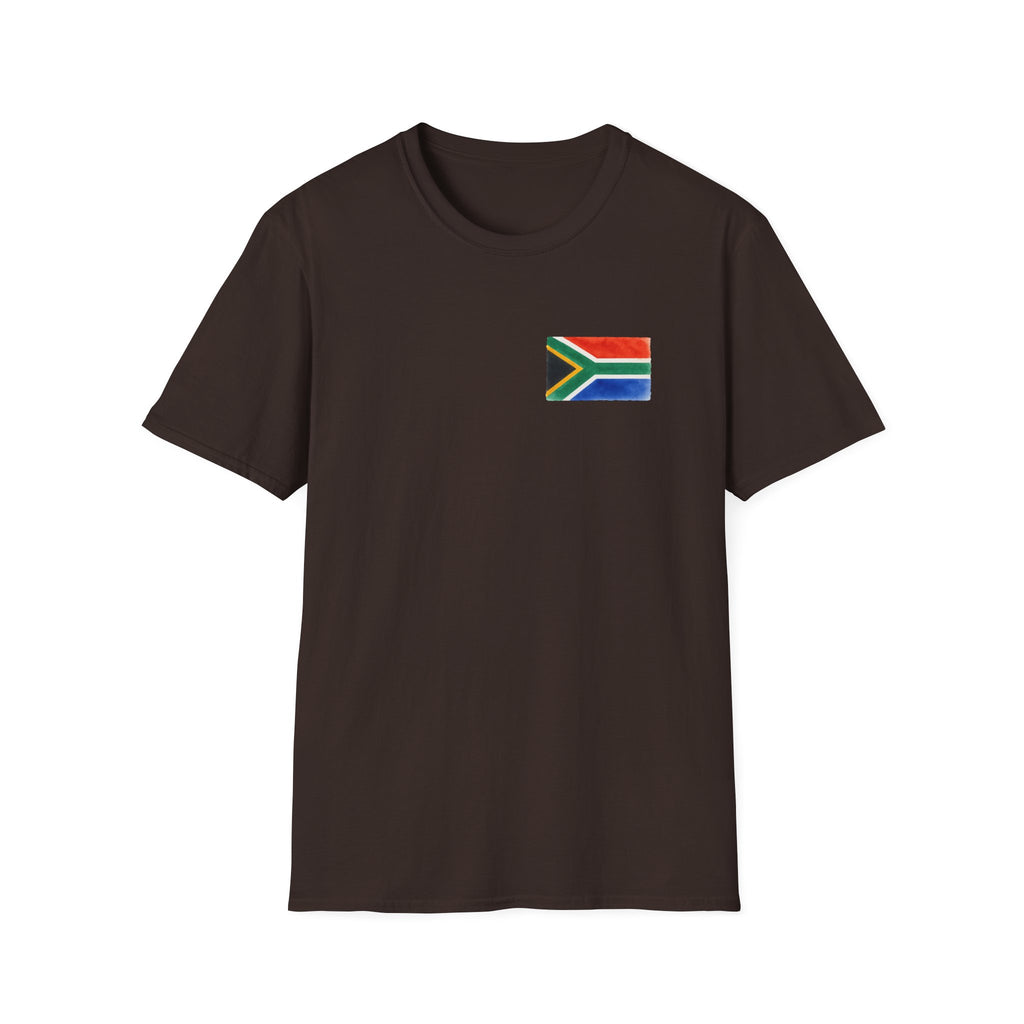 ZA Flag Watercolor T-Shirt