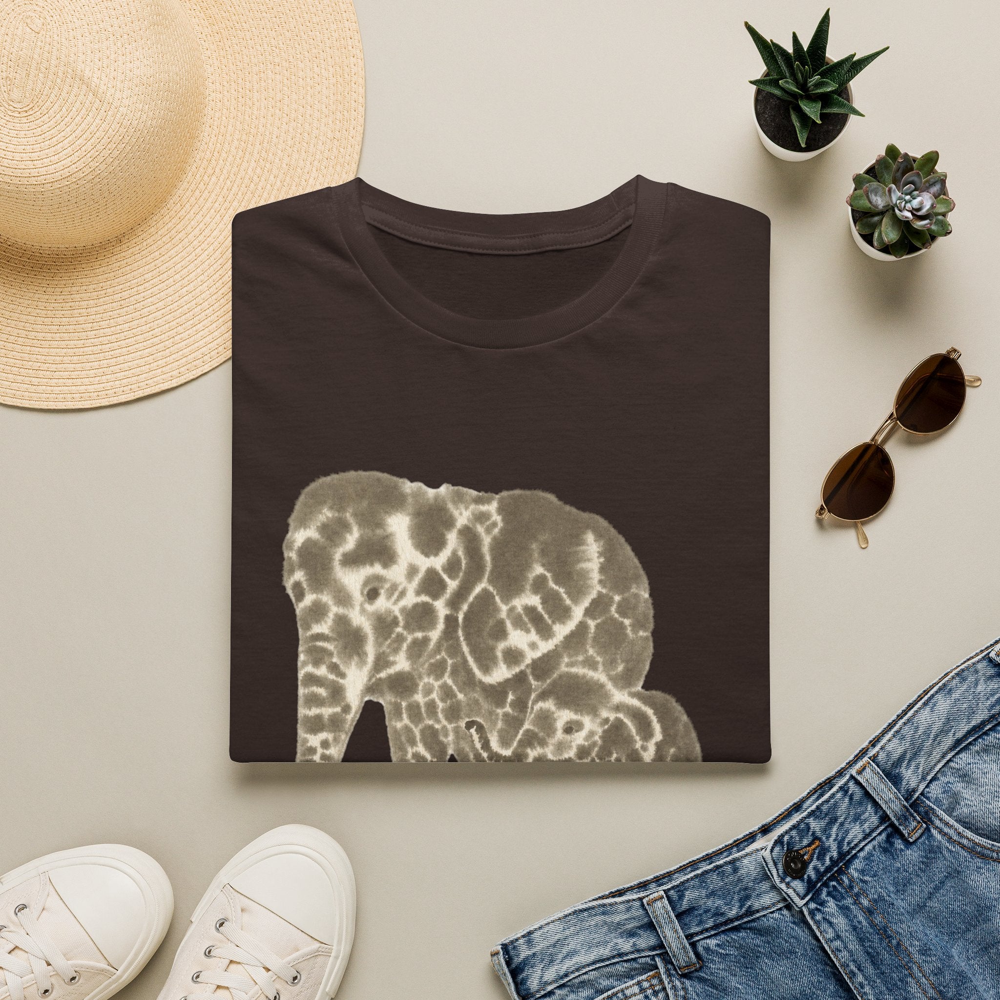 Baby Elephant Watercolor T-Shirt