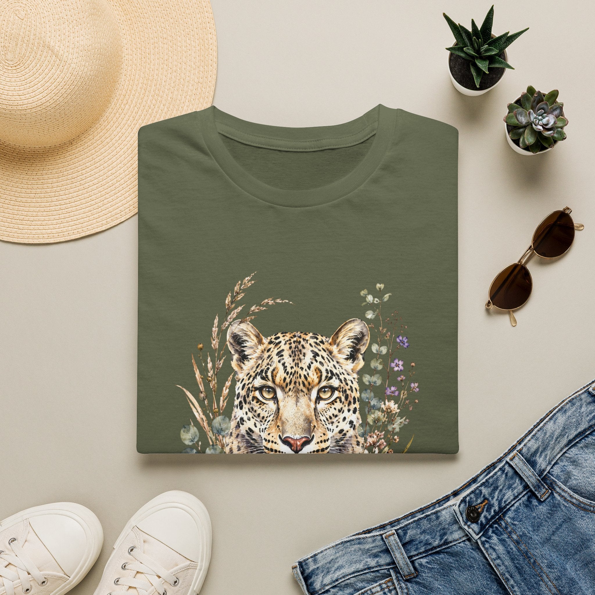 Leopard Floral T-Shirt