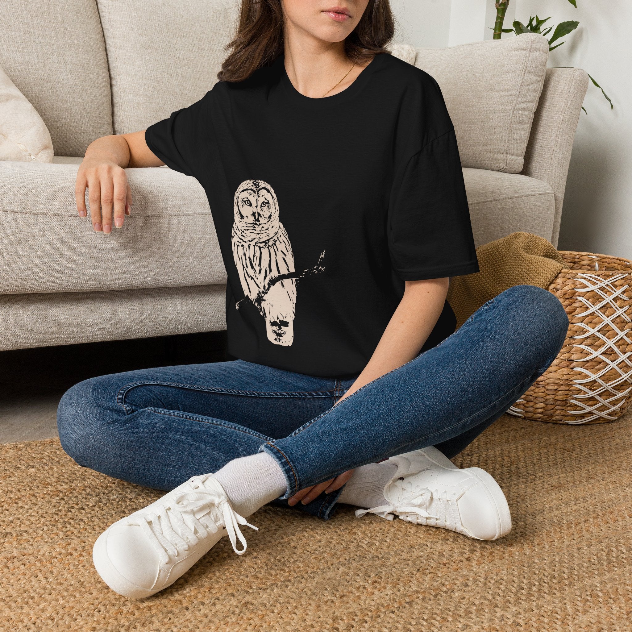 Perched Owl