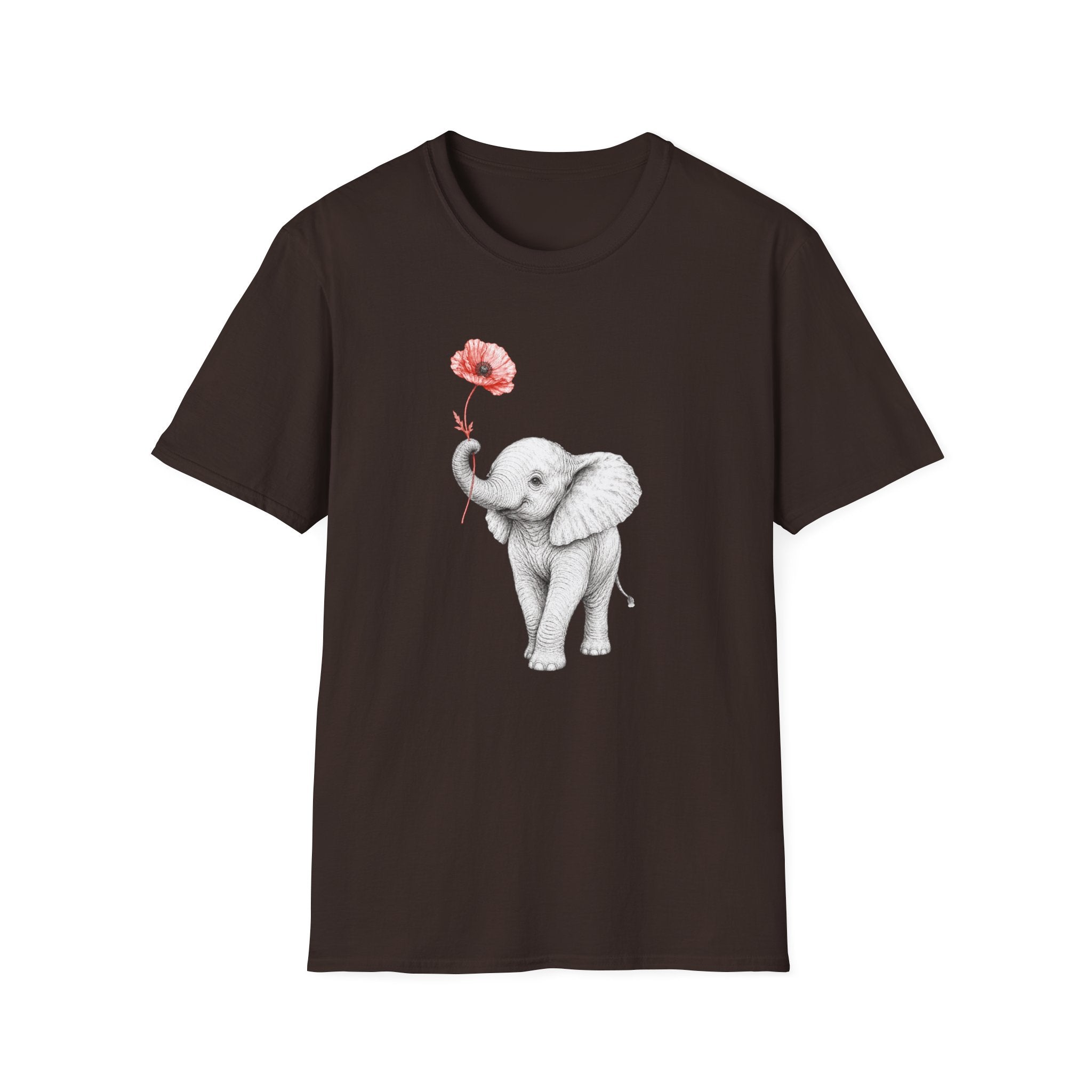 Elephant Poppy T-Shirt
