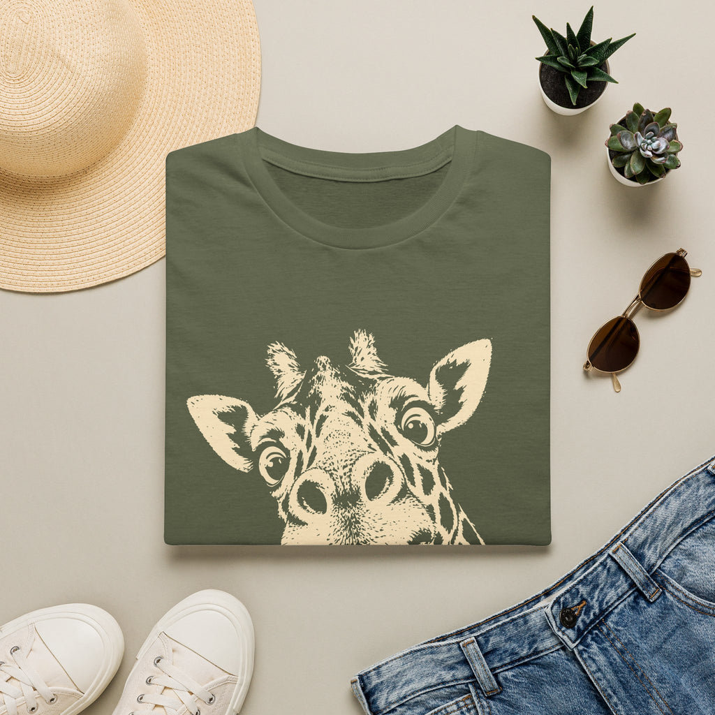 Giraffe Selfie T-Shirt