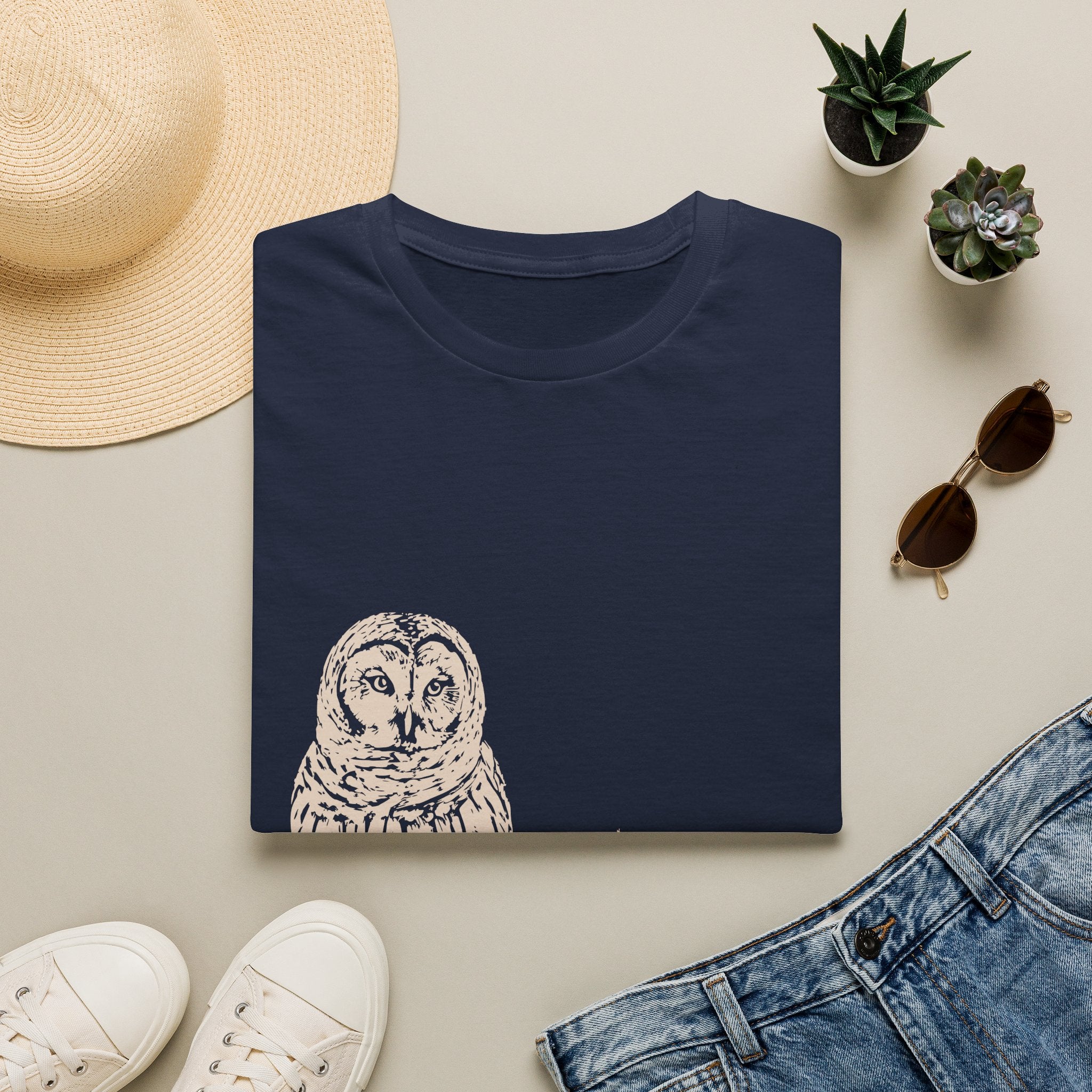 Perched Owl