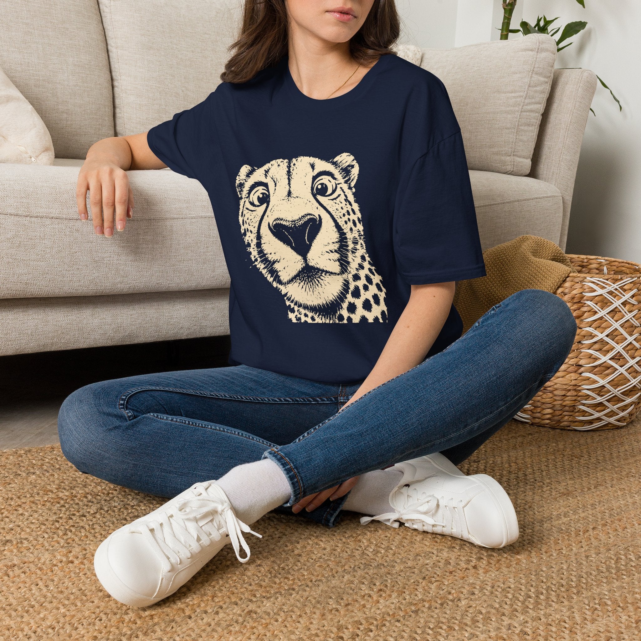 Cheetah Selfie T-Shirt