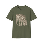 Baby Elephant Watercolor T-Shirt