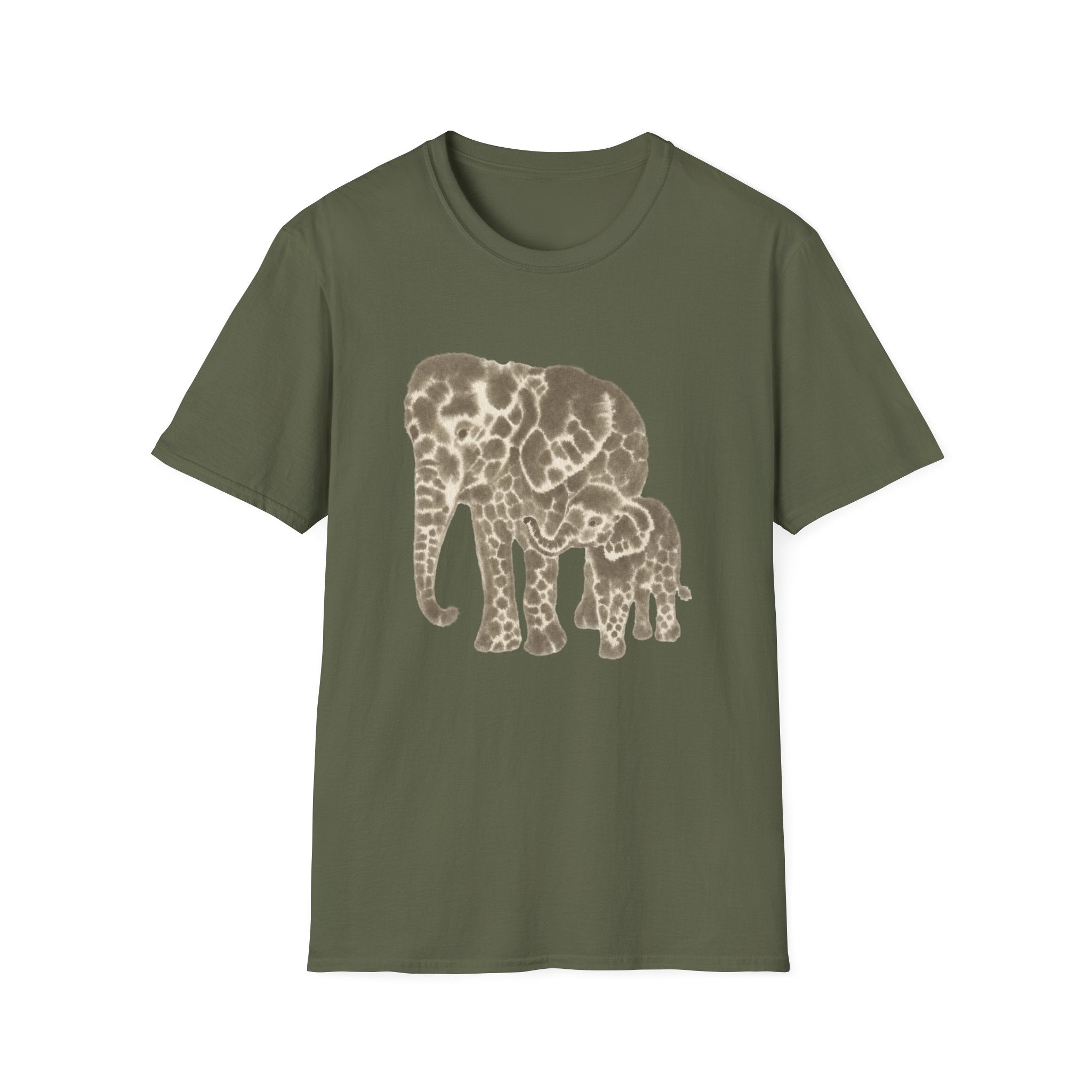 Baby Elephant Watercolor T-Shirt