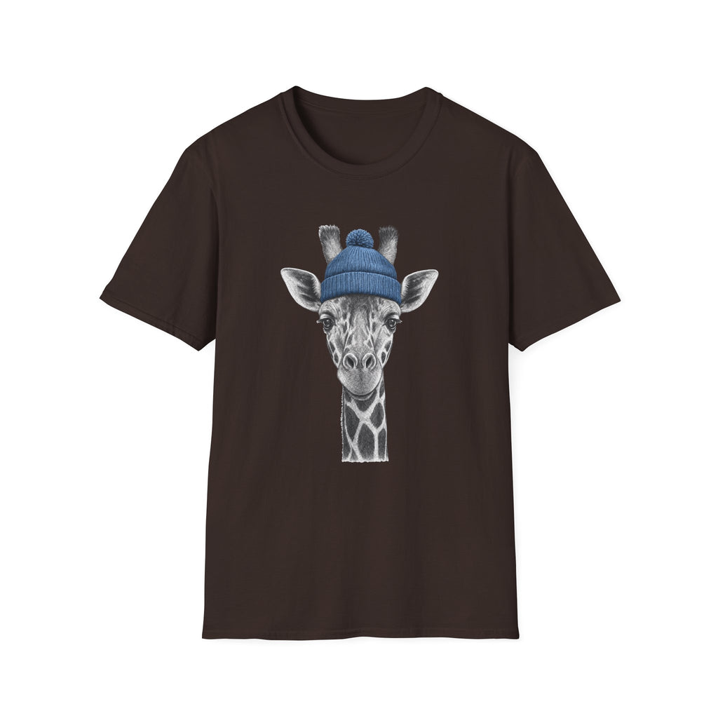 Giraffe Beanie T-Shirt