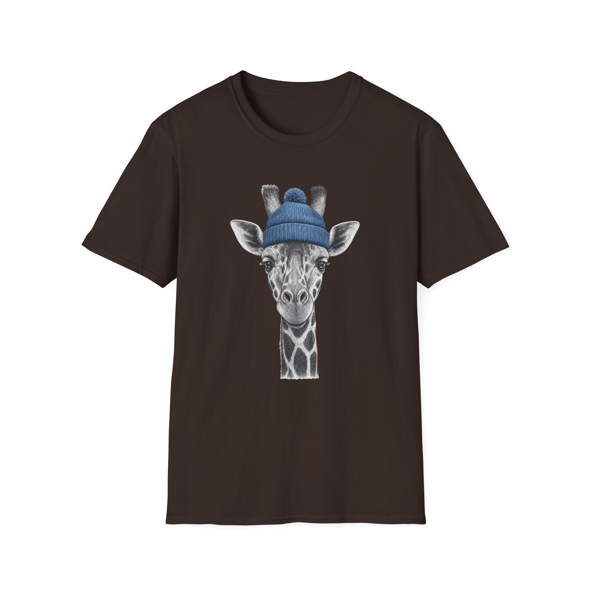 Giraffe Beanie T-Shirt
