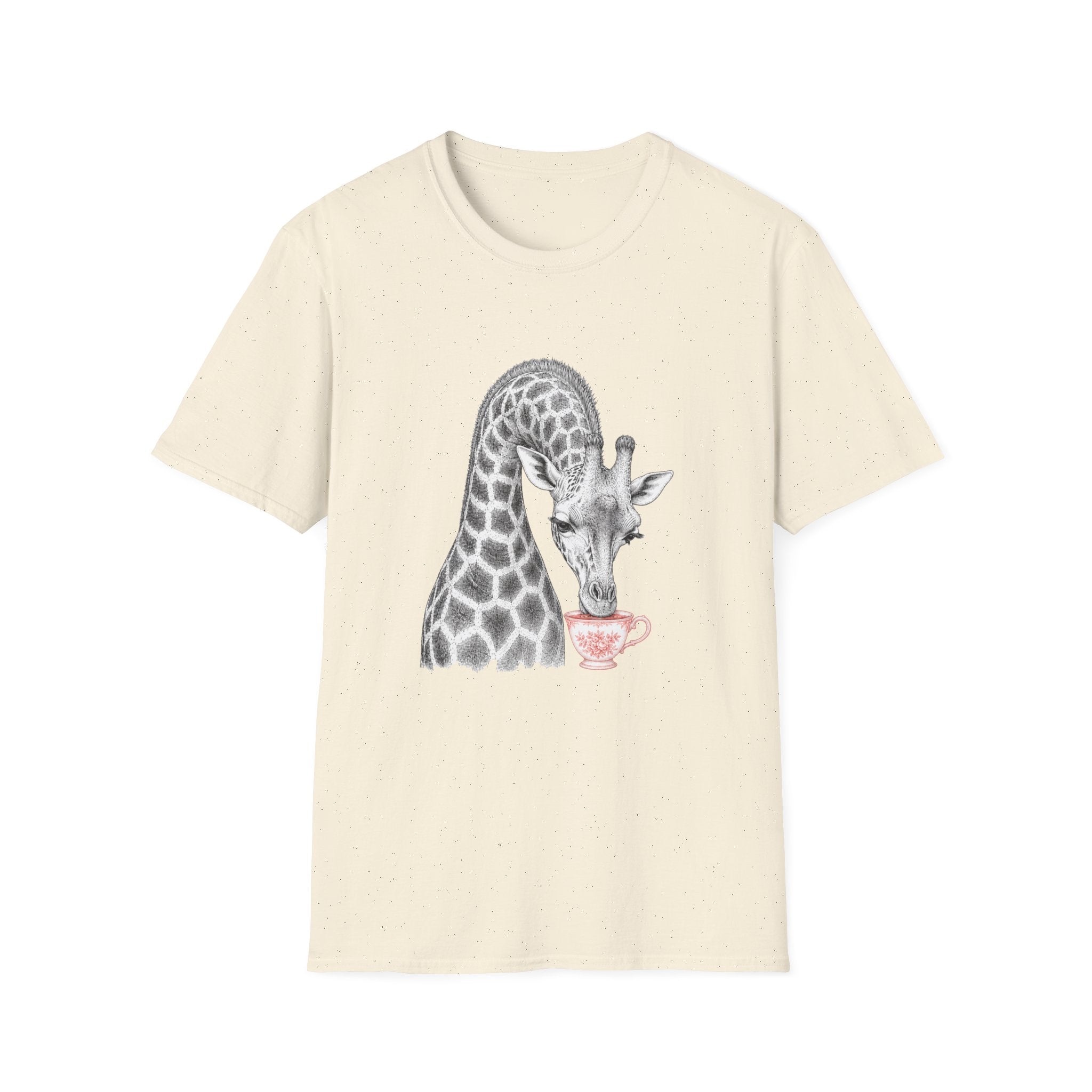 Giraffe Tea Time T-Shirt