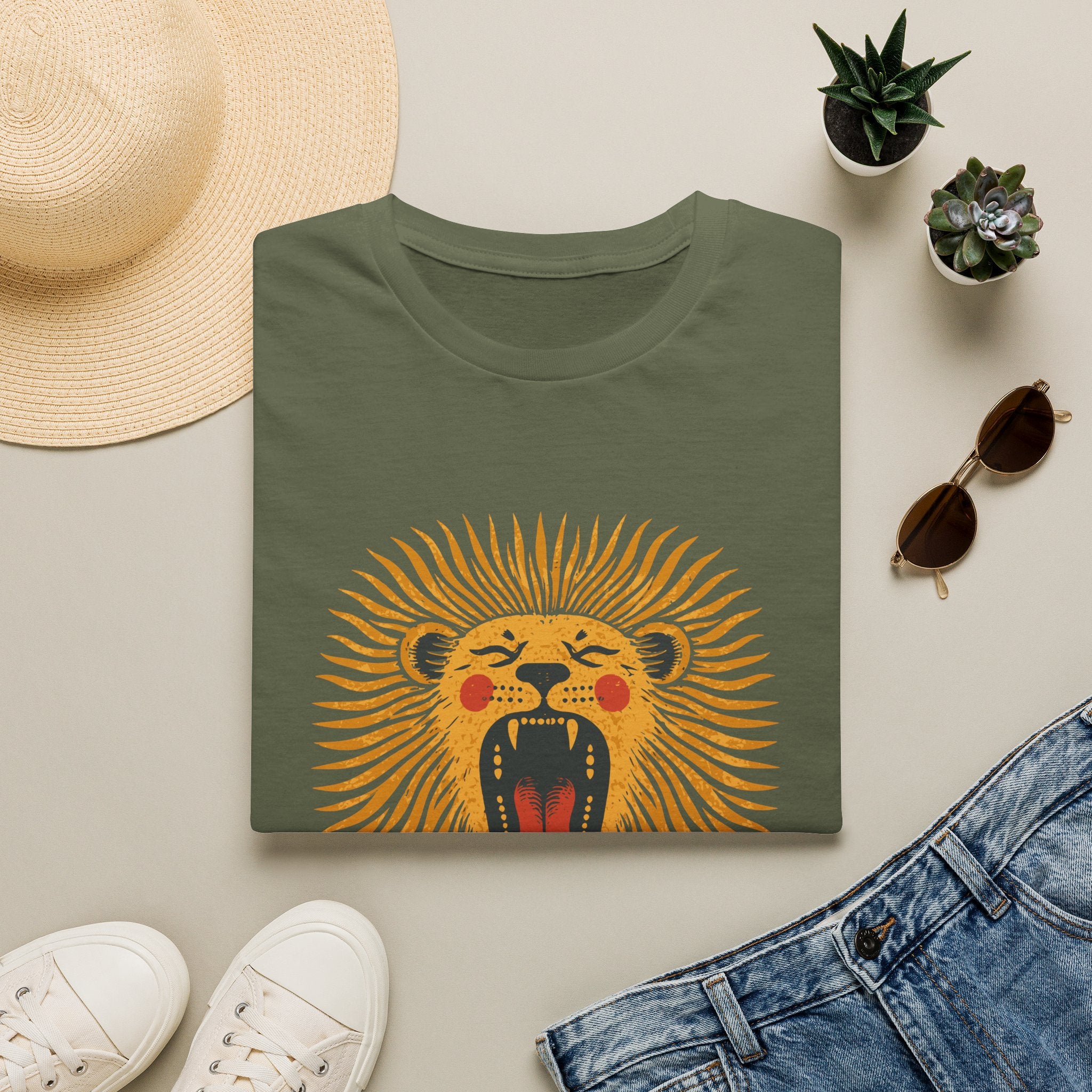 Lion Sunrise T-Shirt